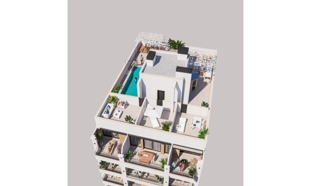 Ático - Obra nueva - Torrevieja - Playa del Cura