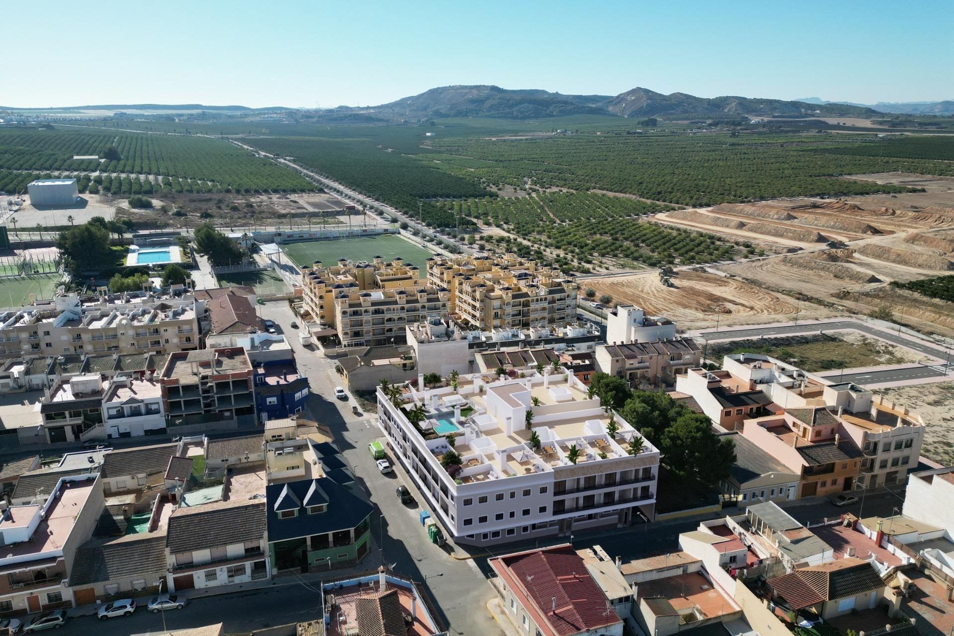 New Build - Apartment / flat -
Algorfa - Pueblo