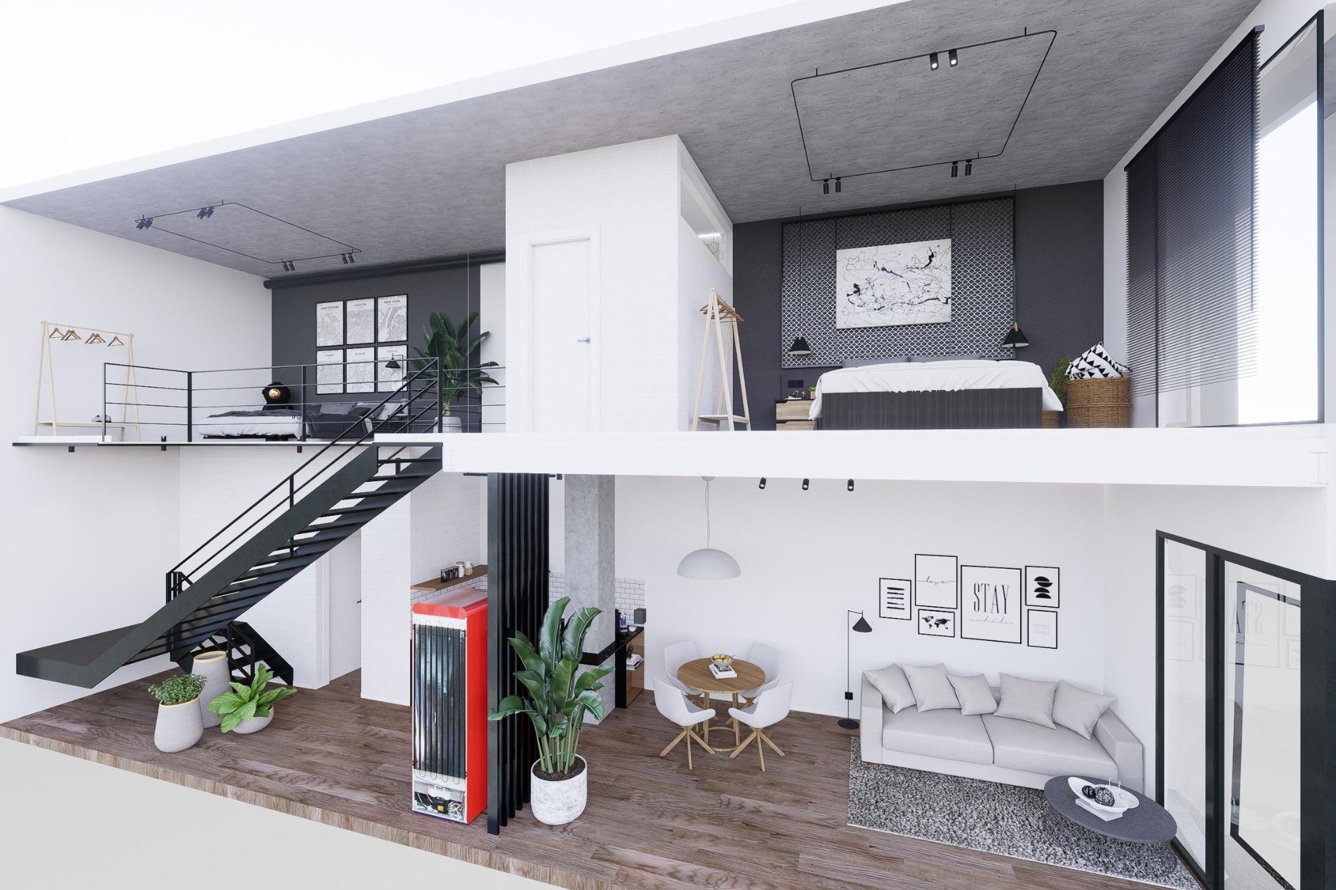 New Build - Apartment / flat -
Alicante - Carolinas Bajas