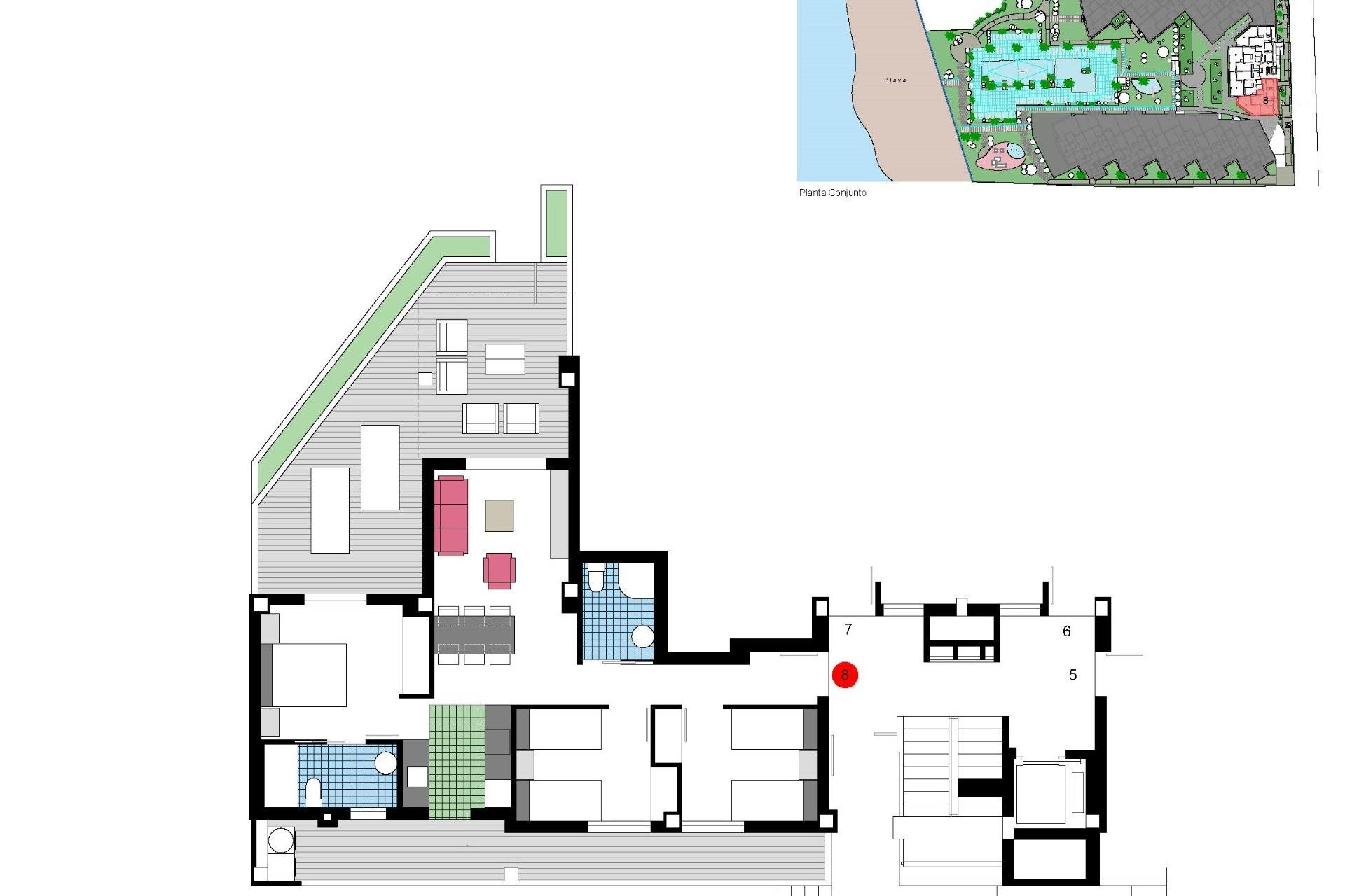 New Build - Apartment / flat -
Denia - L´Estanyó (Marinas)