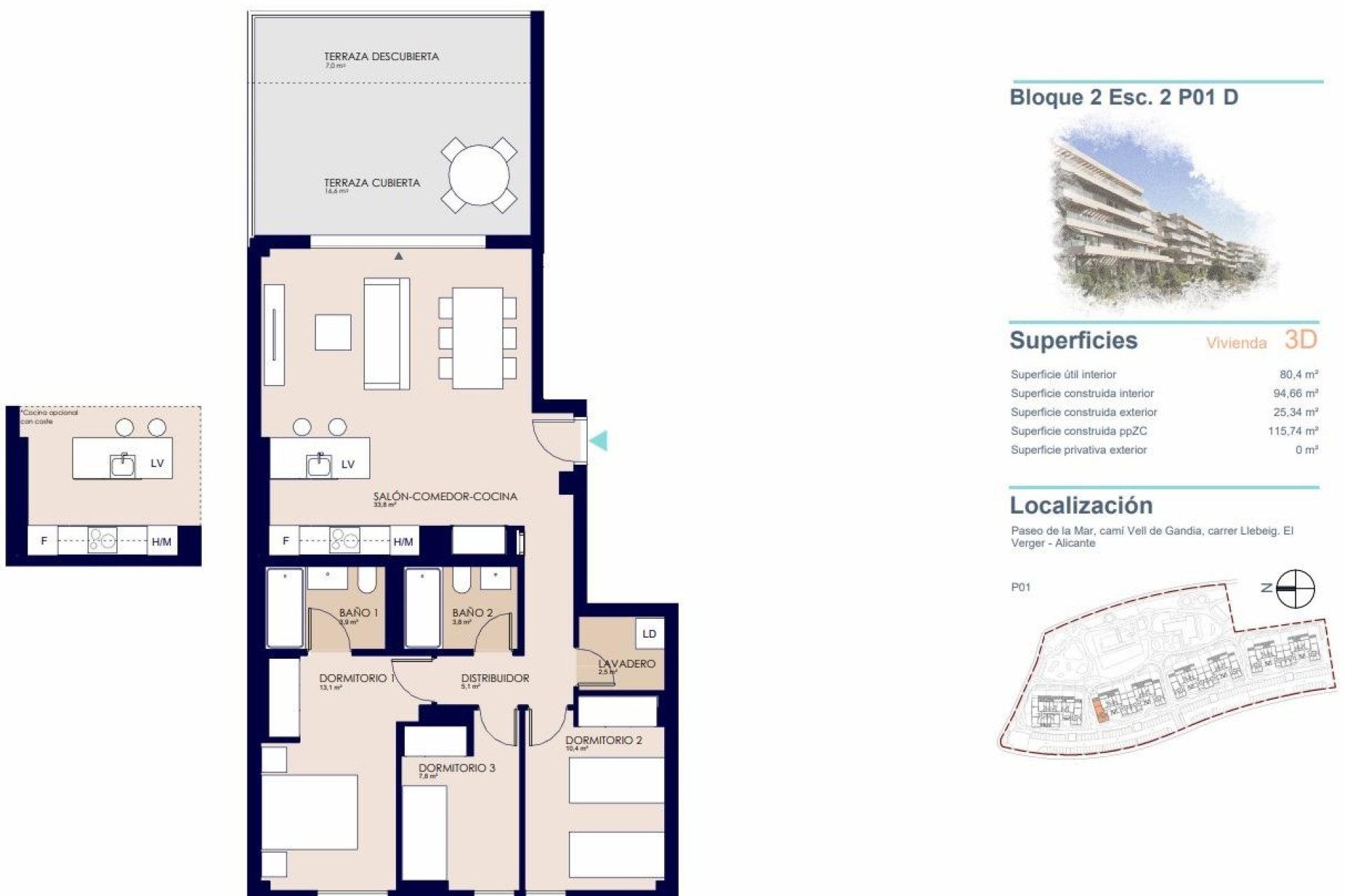 New Build - Apartment / flat -
Denia - Playa de La Almadraba