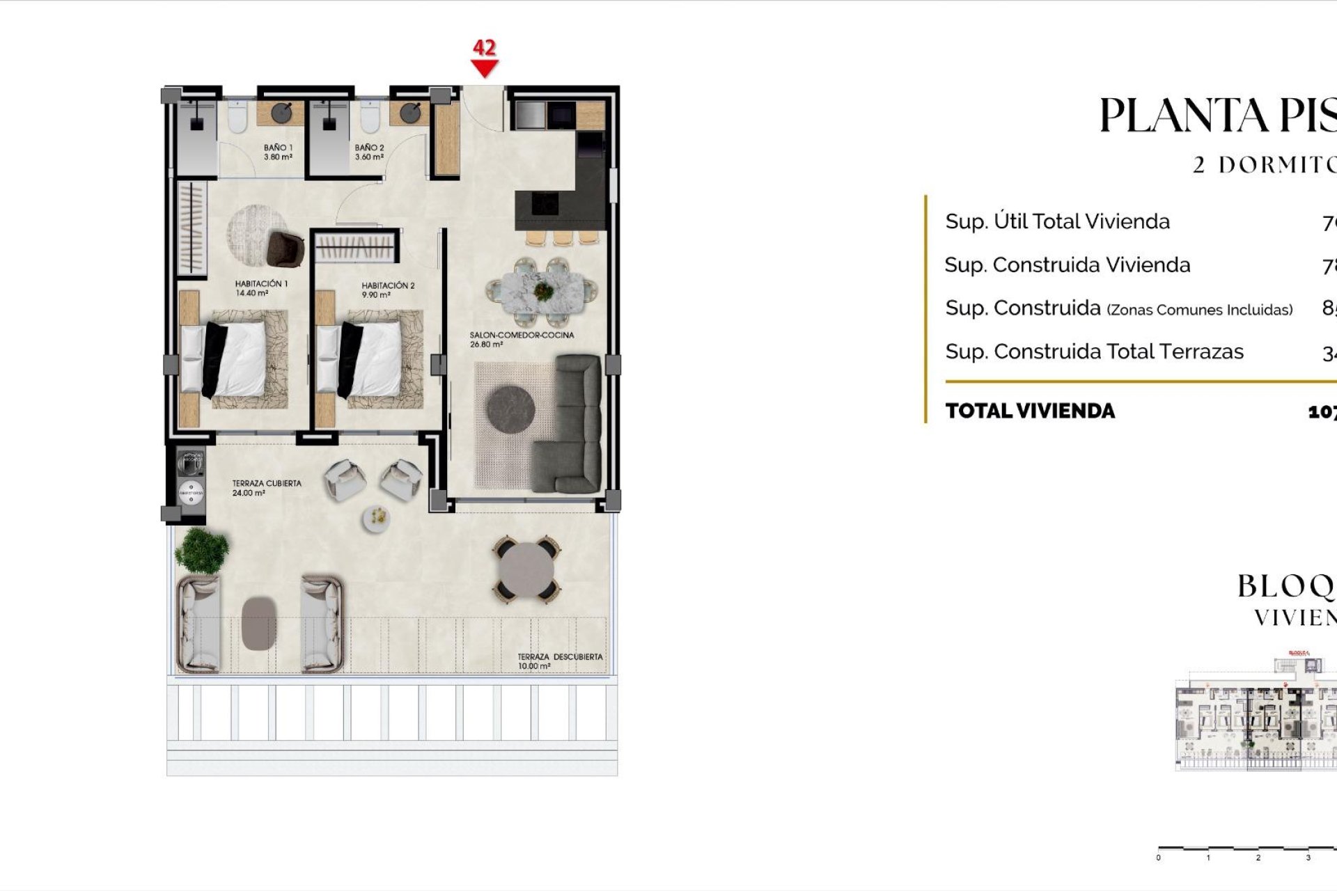 New Build - Apartment / flat -
Finestrat - Balcón De Finestrat