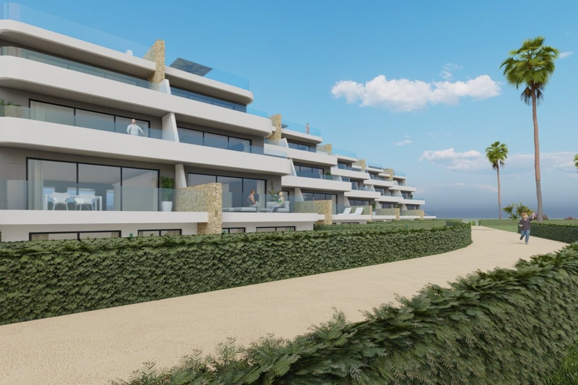 New Build - Apartment / flat -
Finestrat - Balcón De Finestrat