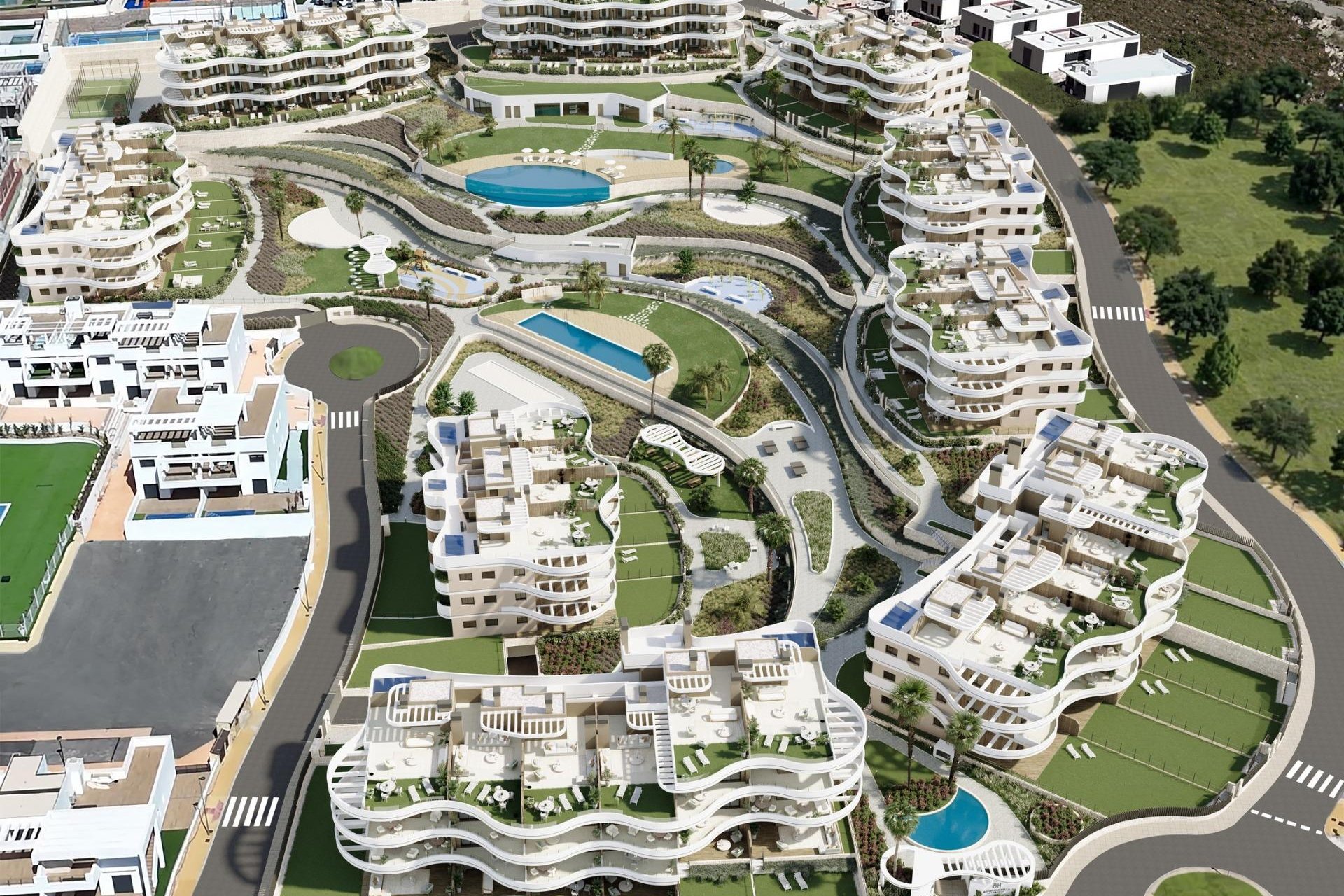 New Build - Apartment / flat -
Finestrat - Campana Garden
