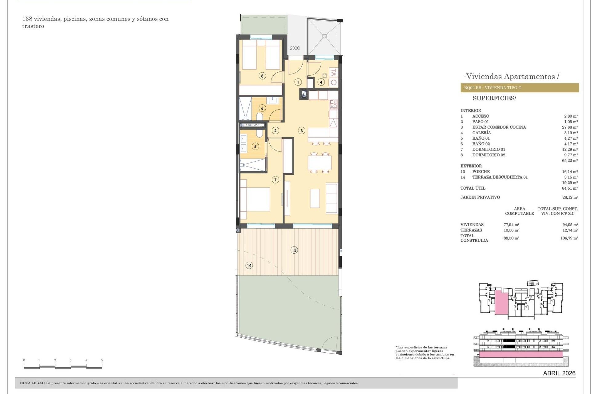 New Build - Apartment / flat -
Finestrat - Campana Garden