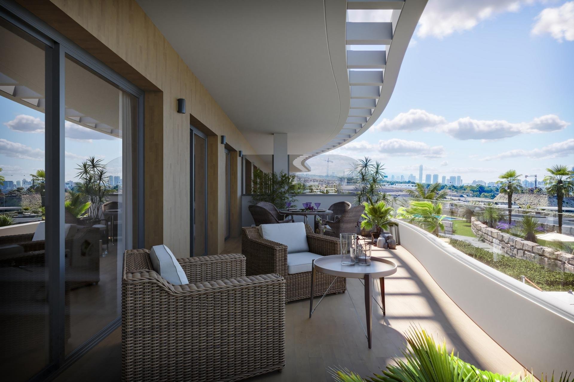 New Build - Apartment / flat -
Finestrat - Campana Garden