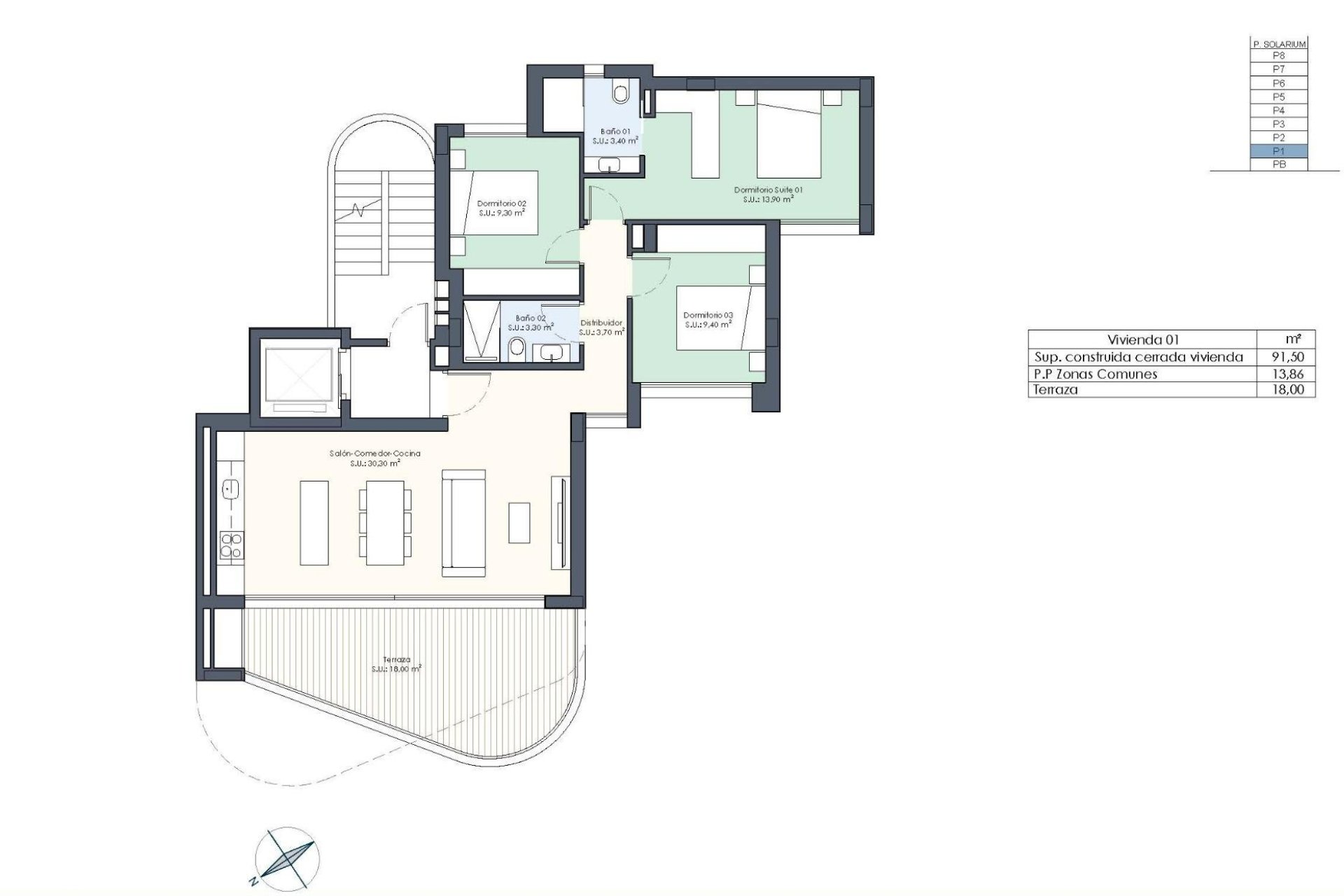 New Build - Apartment / flat -
Guardamar del Segura - Avenida del Puerto