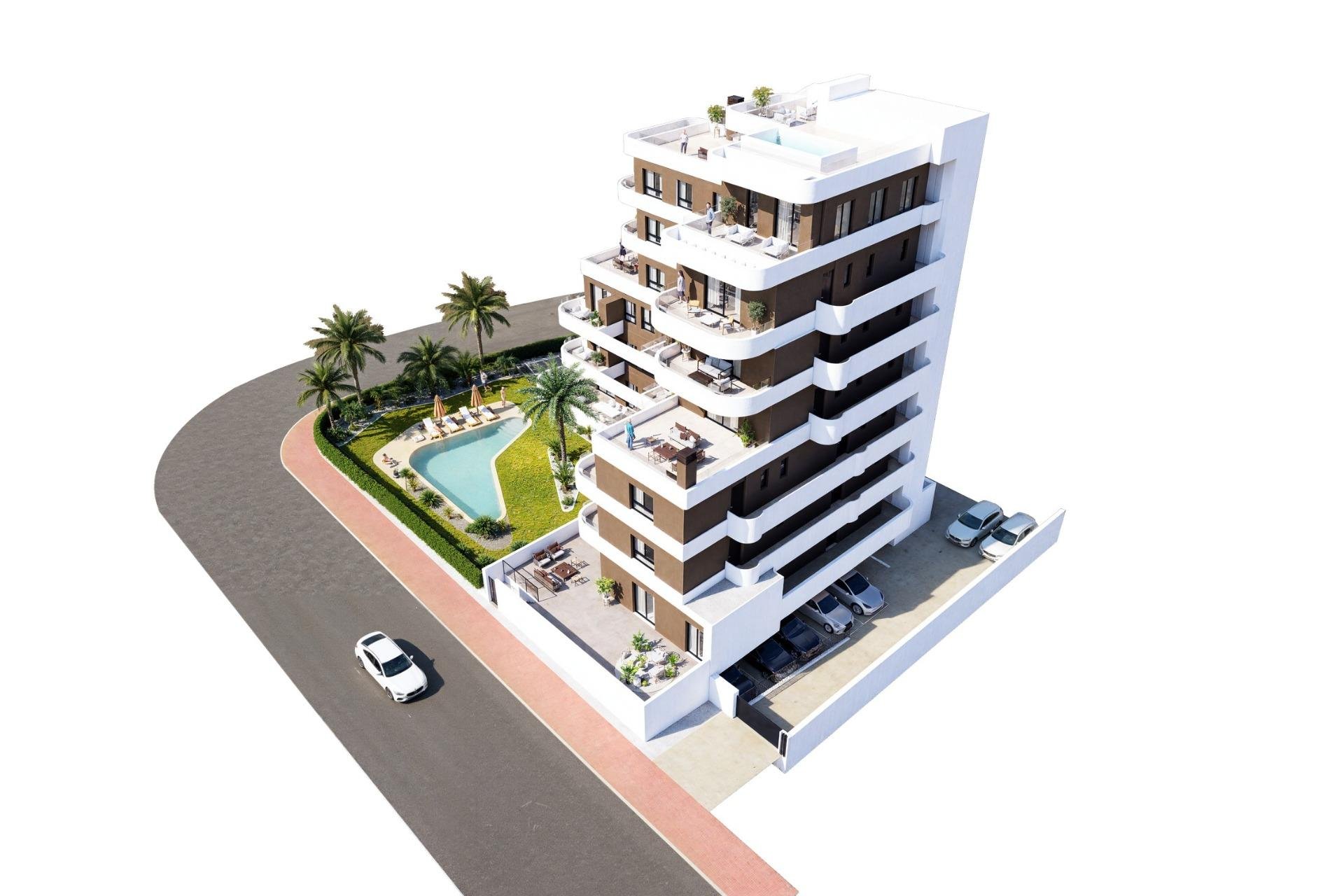 New Build - Apartment / flat -
Guardamar del Segura - Camino del Puerto