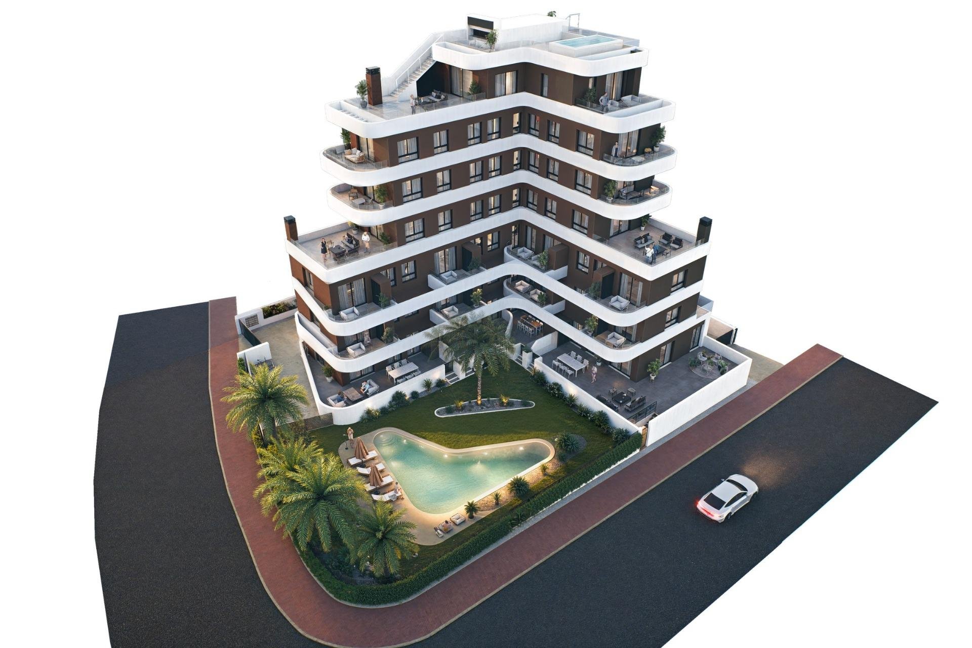 New Build - Apartment / flat -
Guardamar del Segura - Camino del Puerto