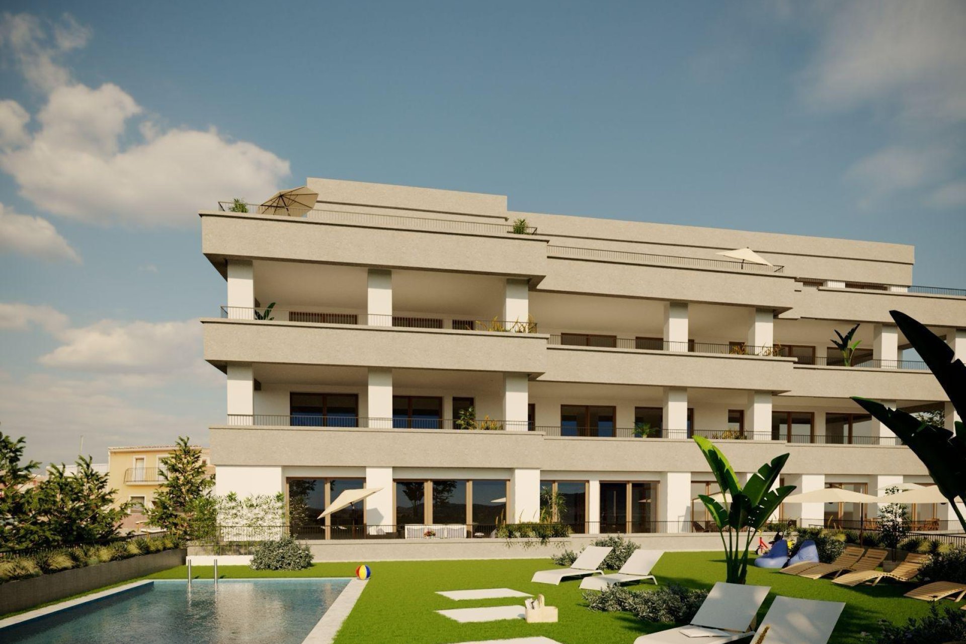 New Build - Apartment / flat -
Hondón de las Nieves - Pueblo