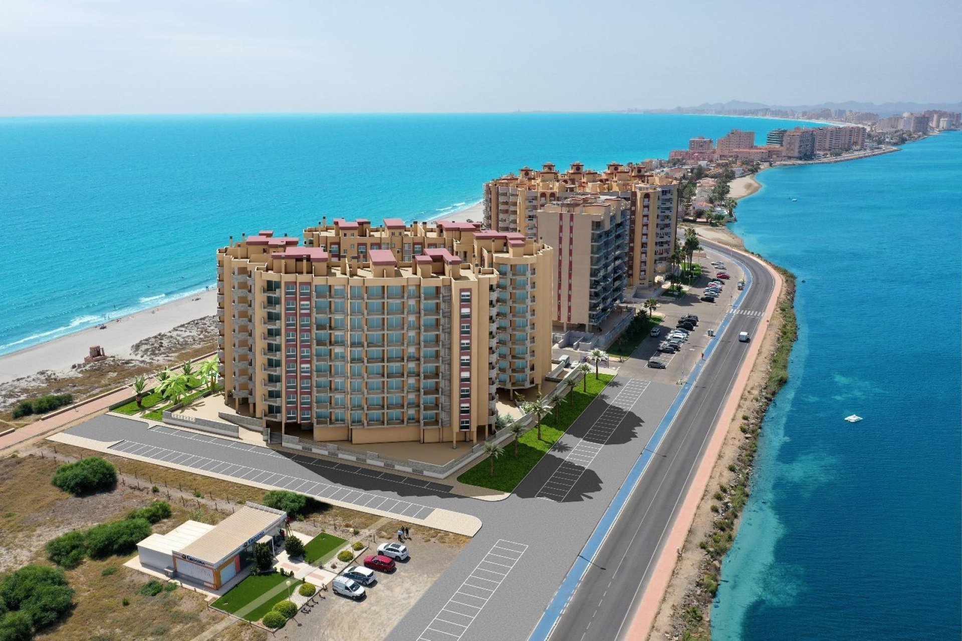 New Build - Apartment / flat -
La Manga del Mar Menor - La Manga