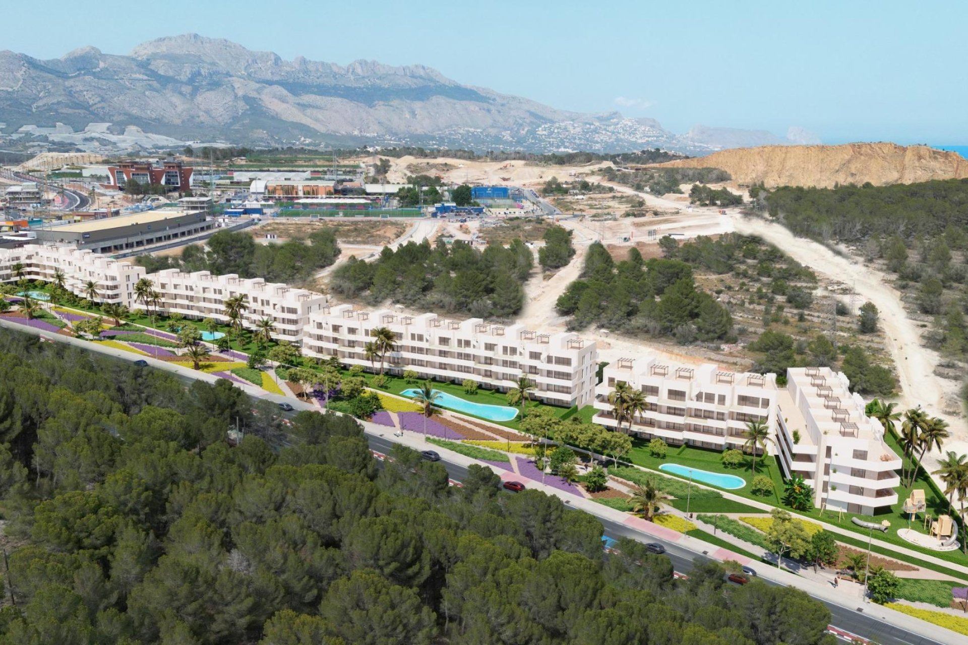 New Build - Apartment / flat -
La Nucía - Ciudad del Deporte