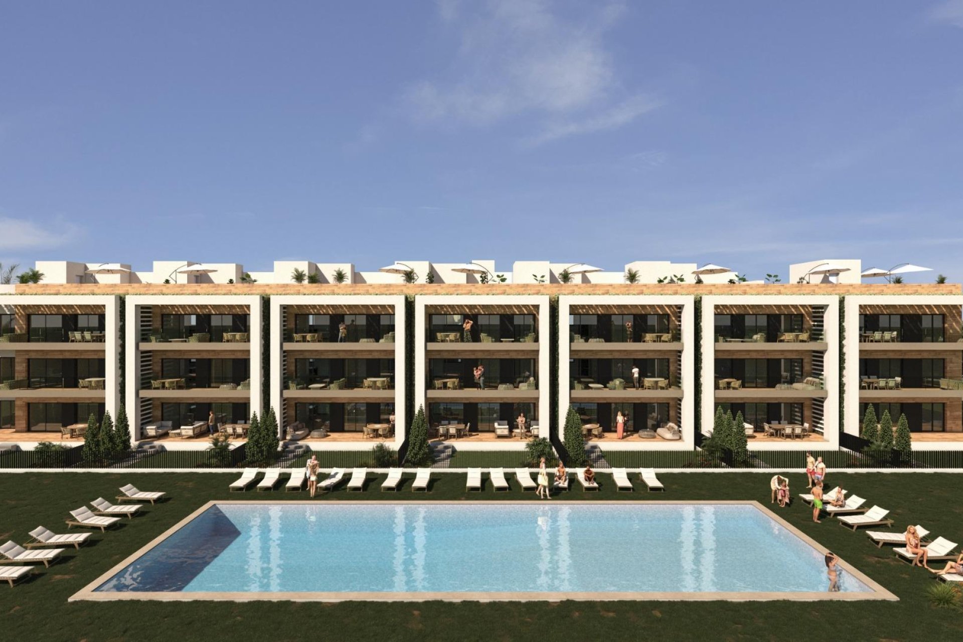 New Build - Apartment / flat -
Los Alcázares - La Serena Golf