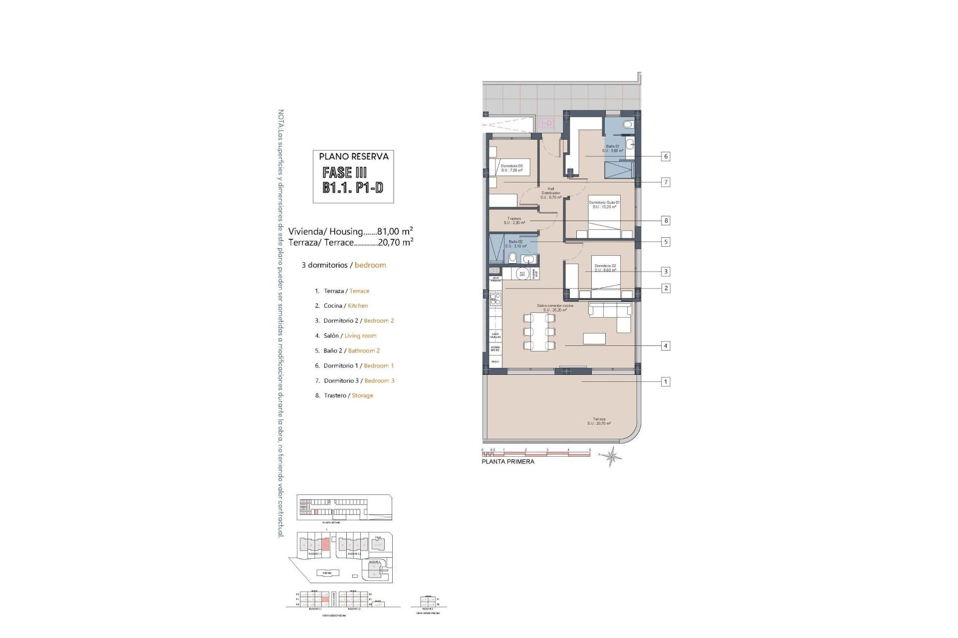 New Build - Apartment / flat -
Los Alcázares - La Serena Golf