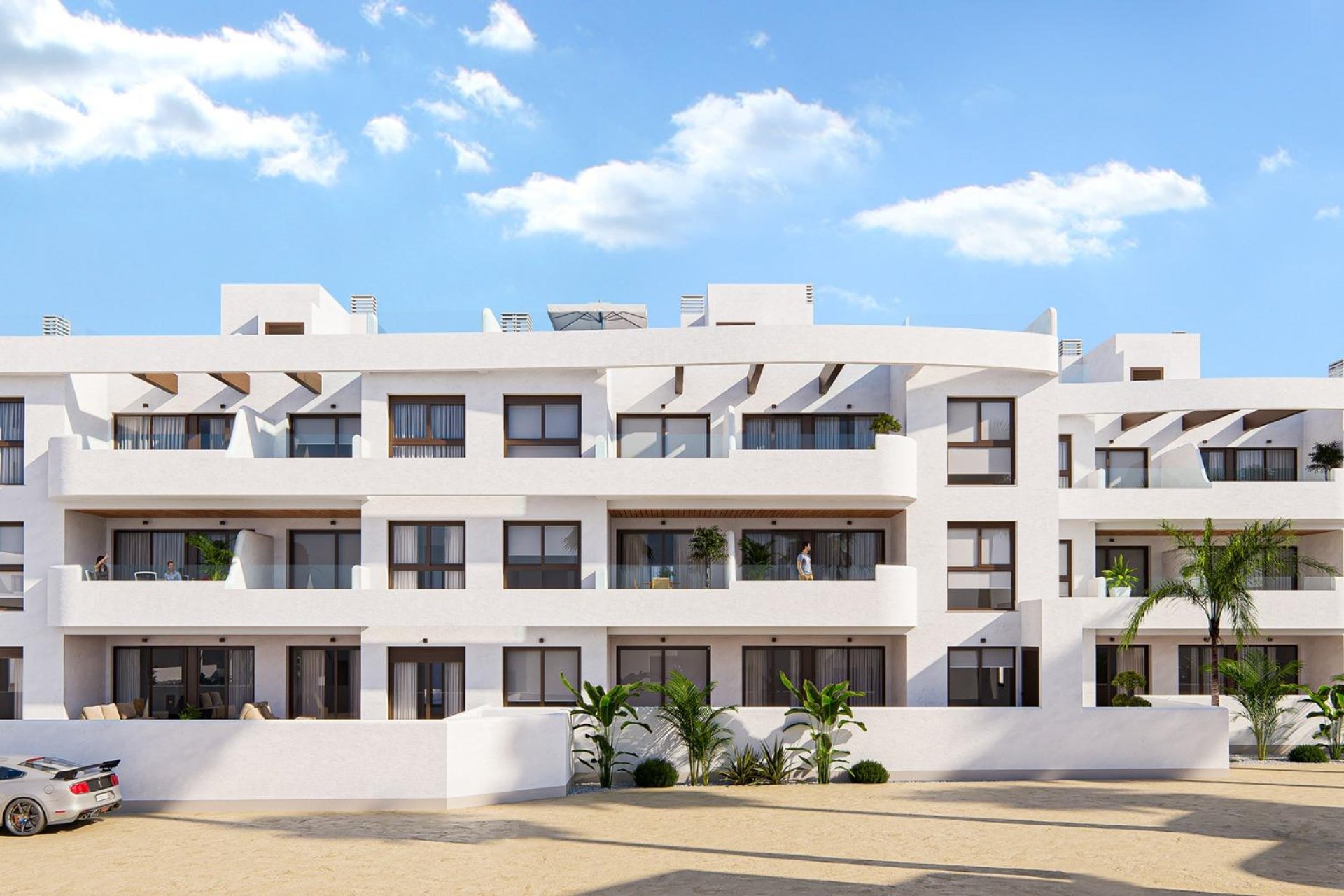 New Build - Apartment / flat -
Los Alcázares - La Serena Golf