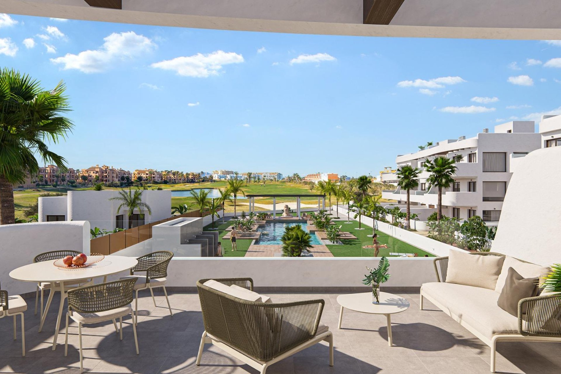 New Build - Apartment / flat -
Los Alcázares - La Serena Golf