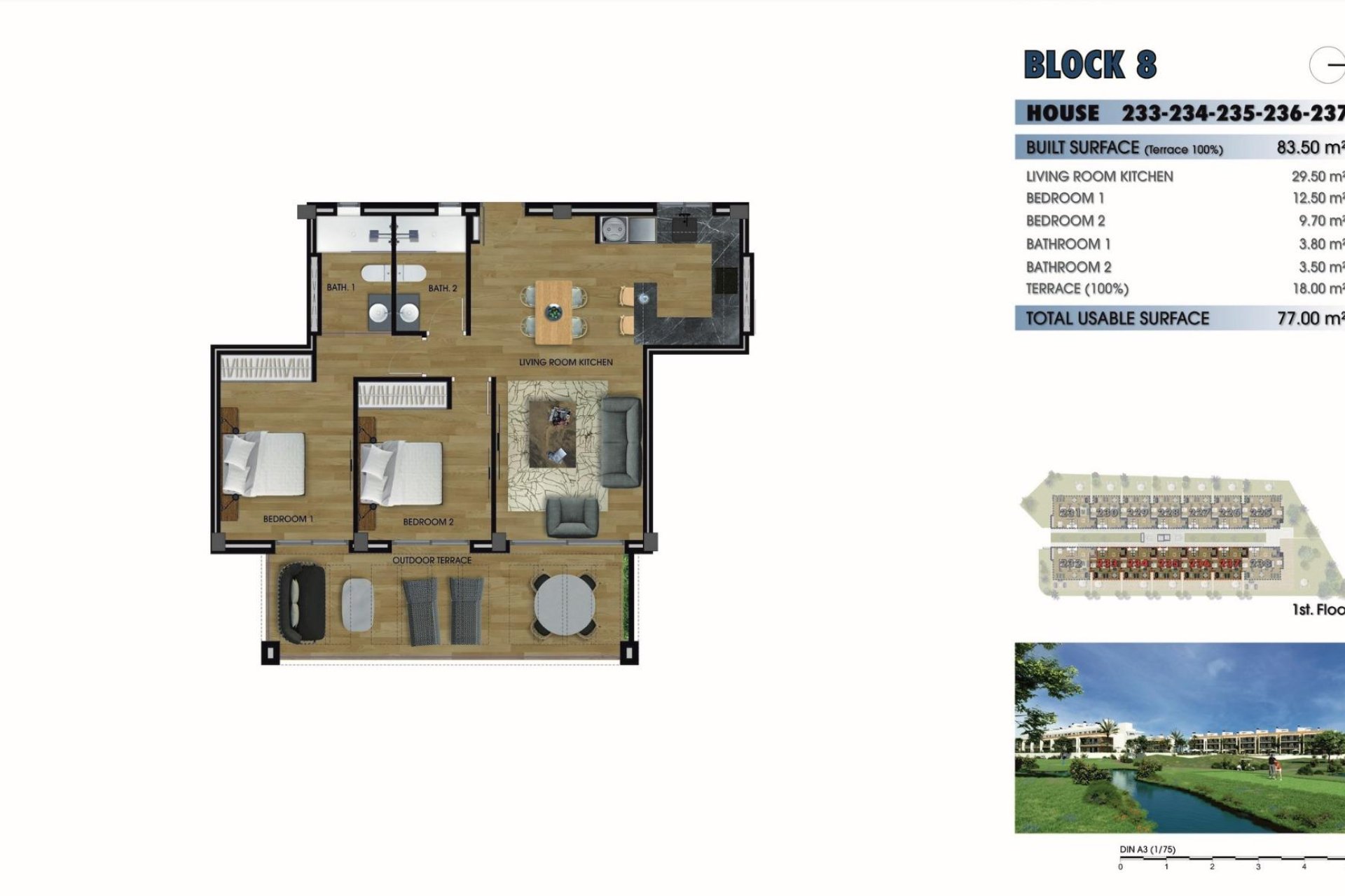 New Build - Apartment / flat -
Los Alcázares - La Serena Golf