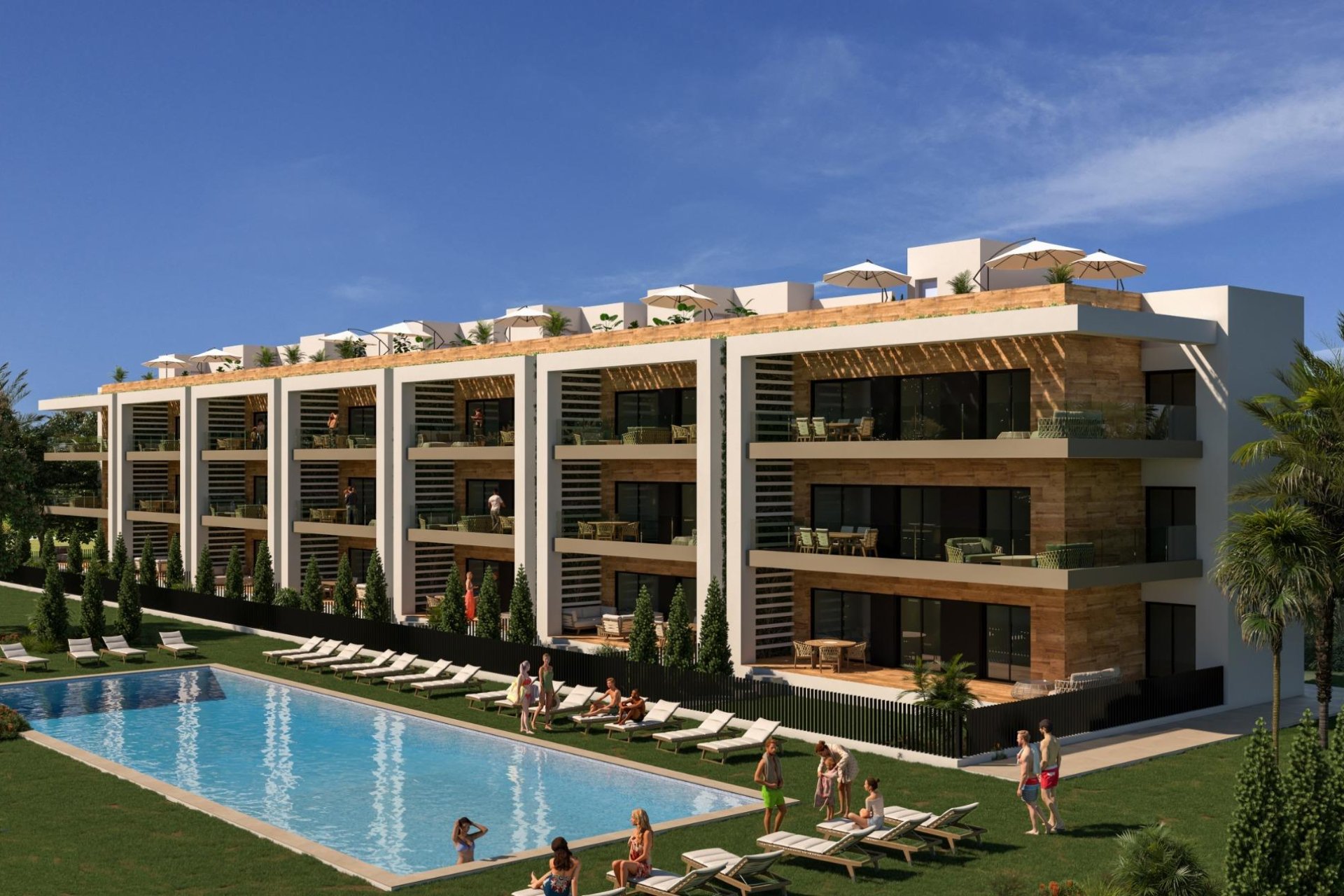 New Build - Apartment / flat -
Los Alcázares - La Serena Golf