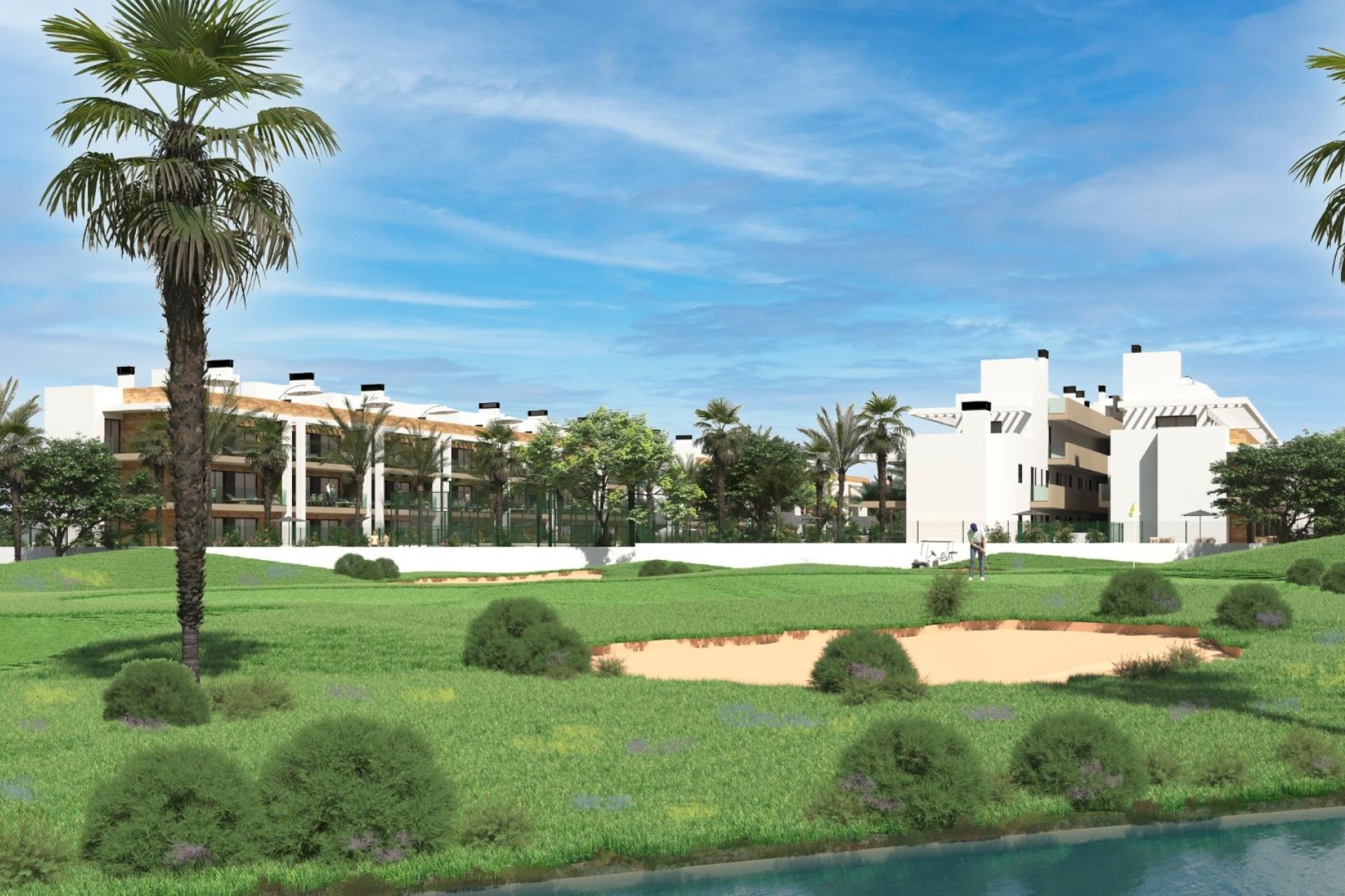 New Build - Apartment / flat -
Los Alcázares - La Serena Golf