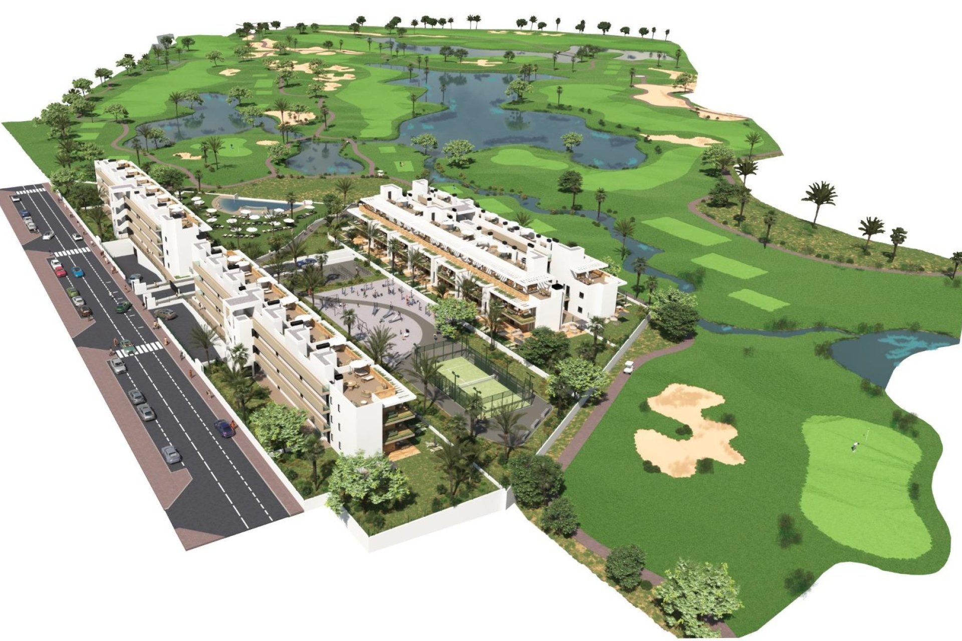 New Build - Apartment / flat -
Los Alcázares - La Serena Golf