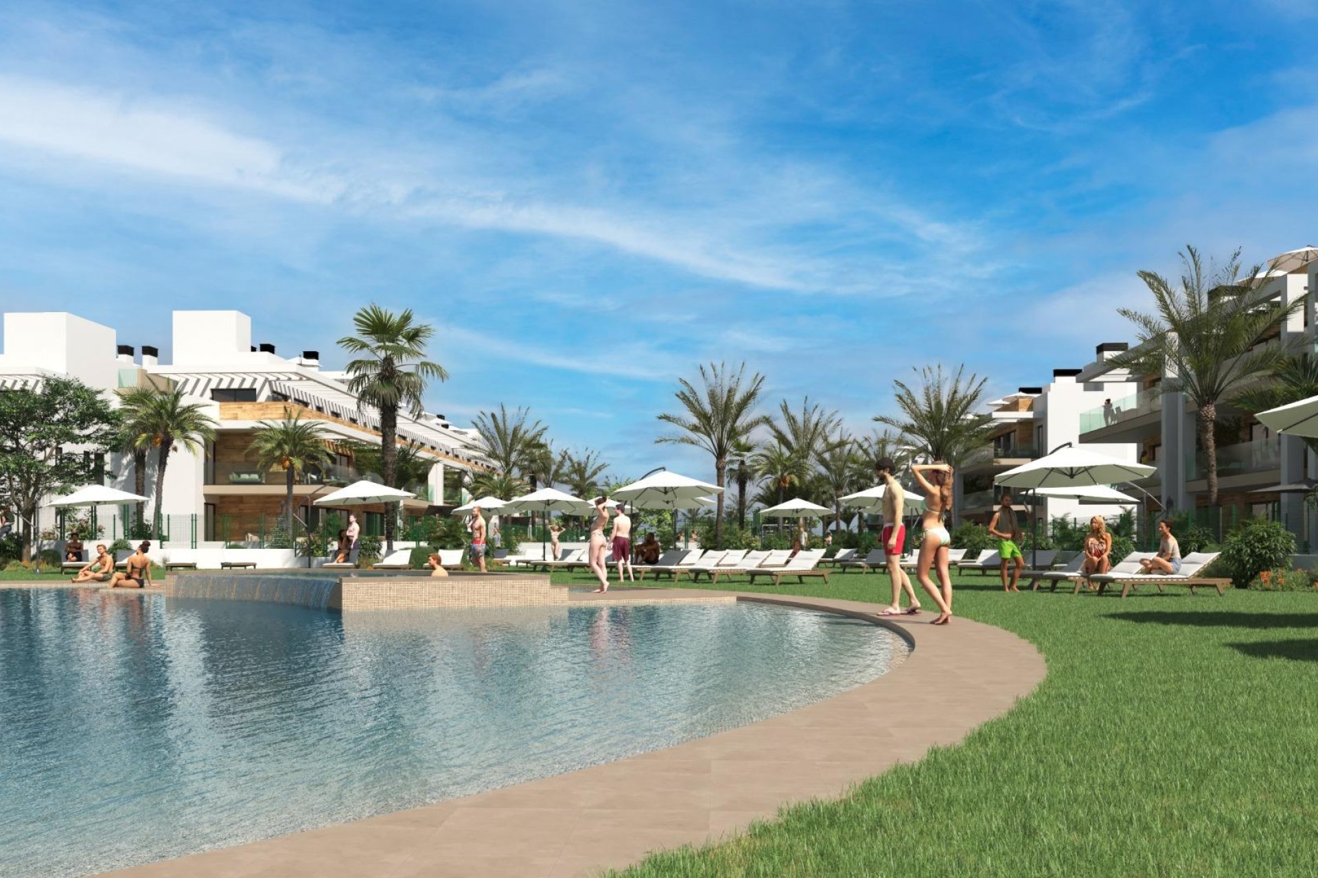 New Build - Apartment / flat -
Los Alcázares - La Serena Golf