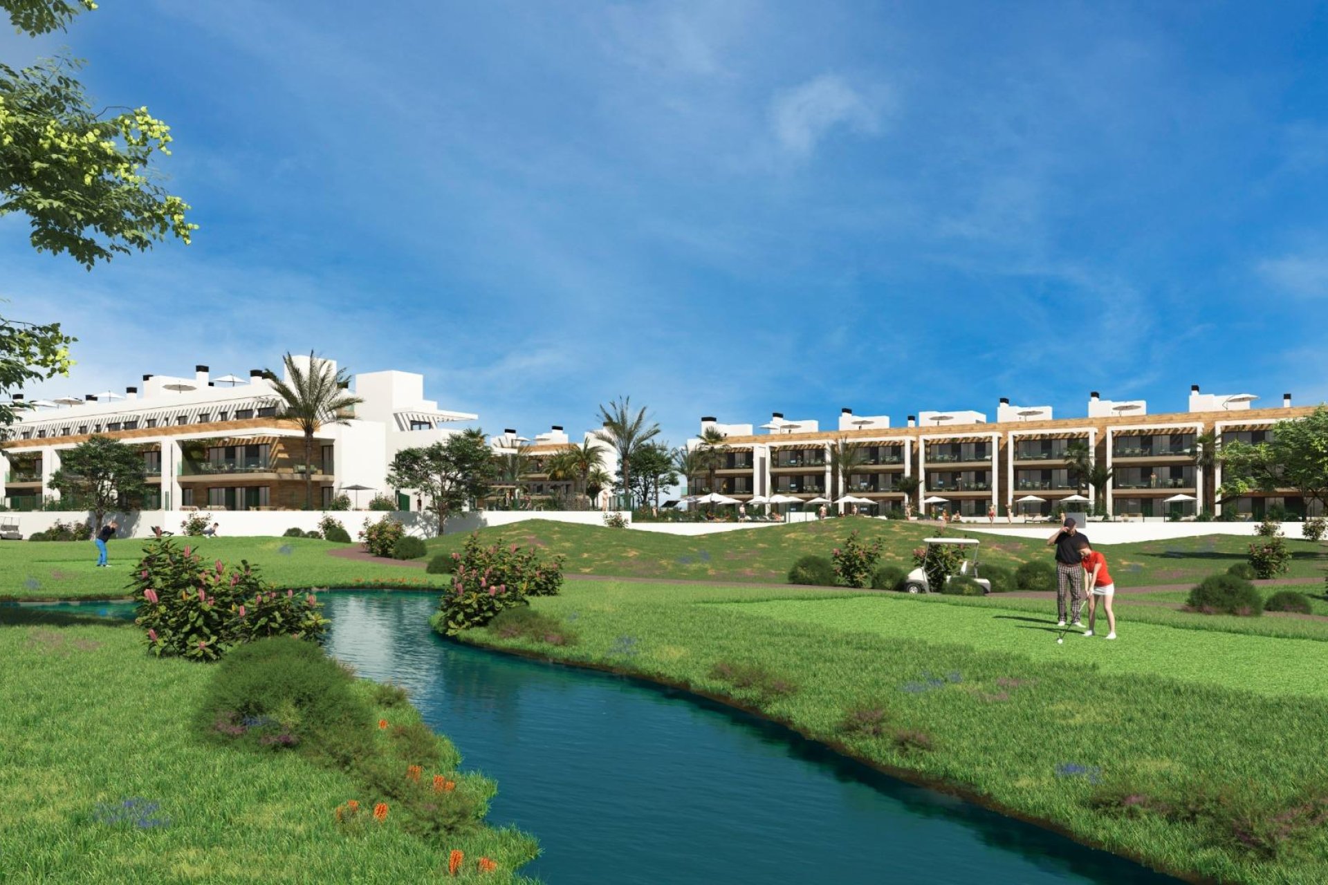 New Build - Apartment / flat -
Los Alcázares - La Serena Golf