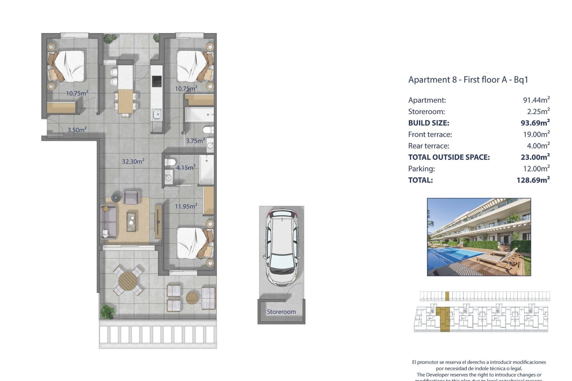 New Build - Apartment / flat -
Los Alcázares - Los Narejos