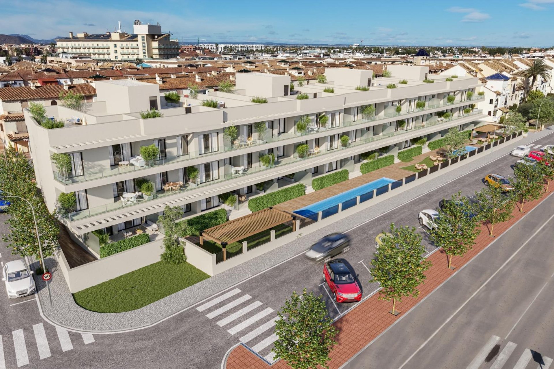New Build - Apartment / flat -
Los Alcázares - Los Narejos