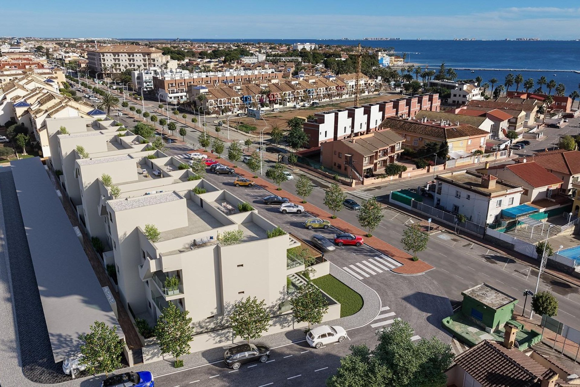 New Build - Apartment / flat -
Los Alcázares - Los Narejos