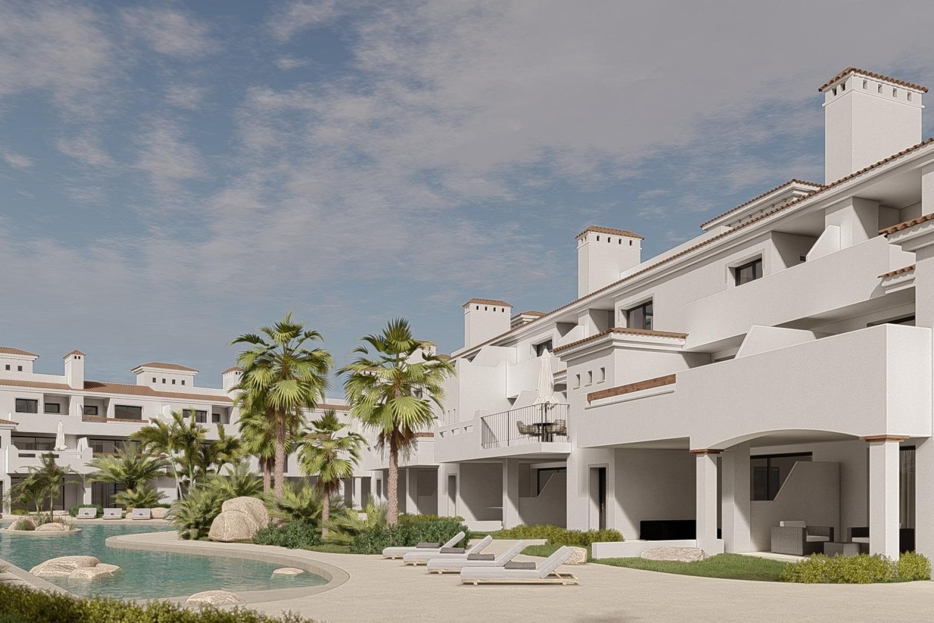 New Build - Apartment / flat -
Los Alcázares - Serena Golf