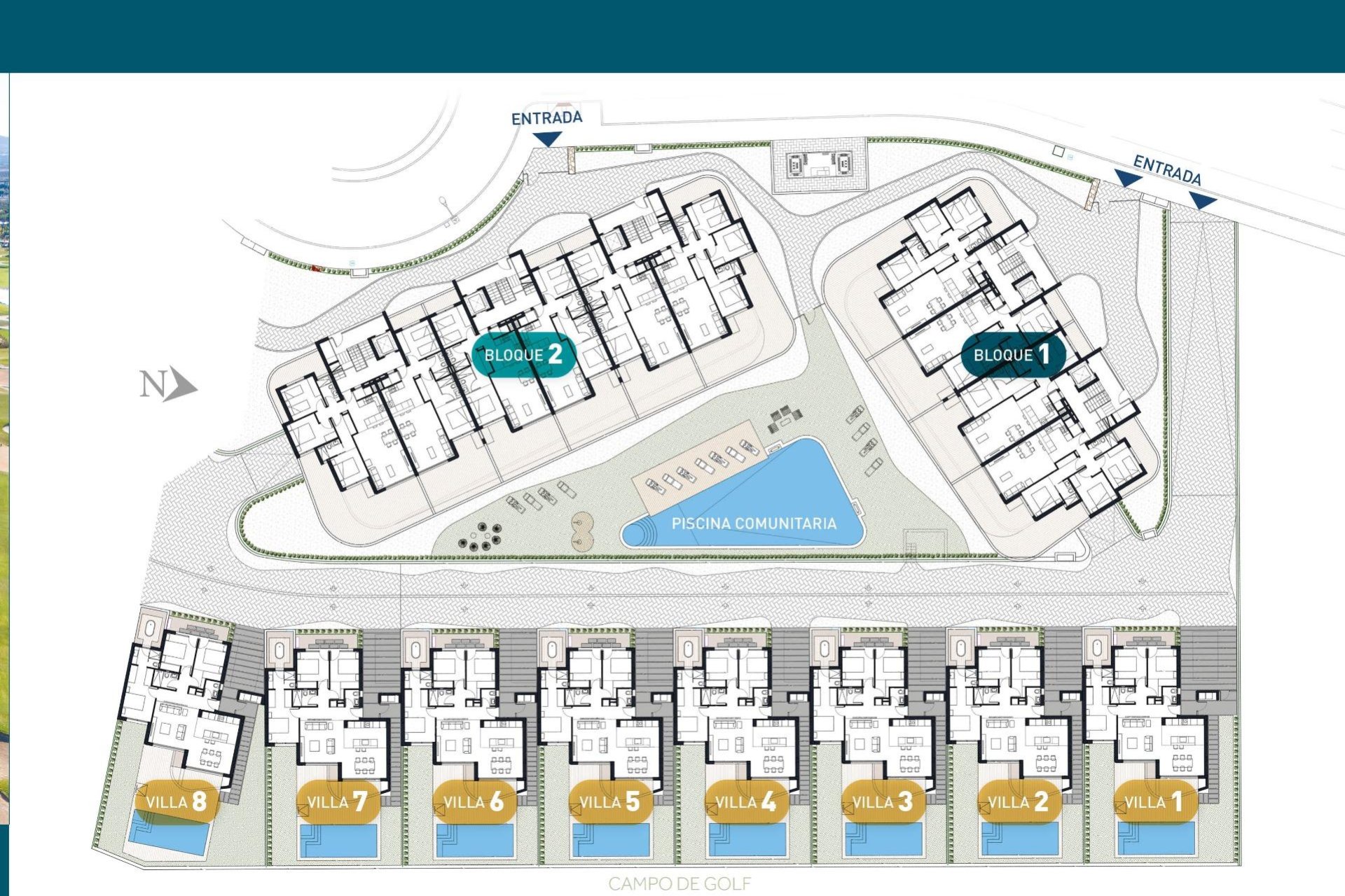 New Build - Apartment / flat -
Los Alcázares - Serena Golf