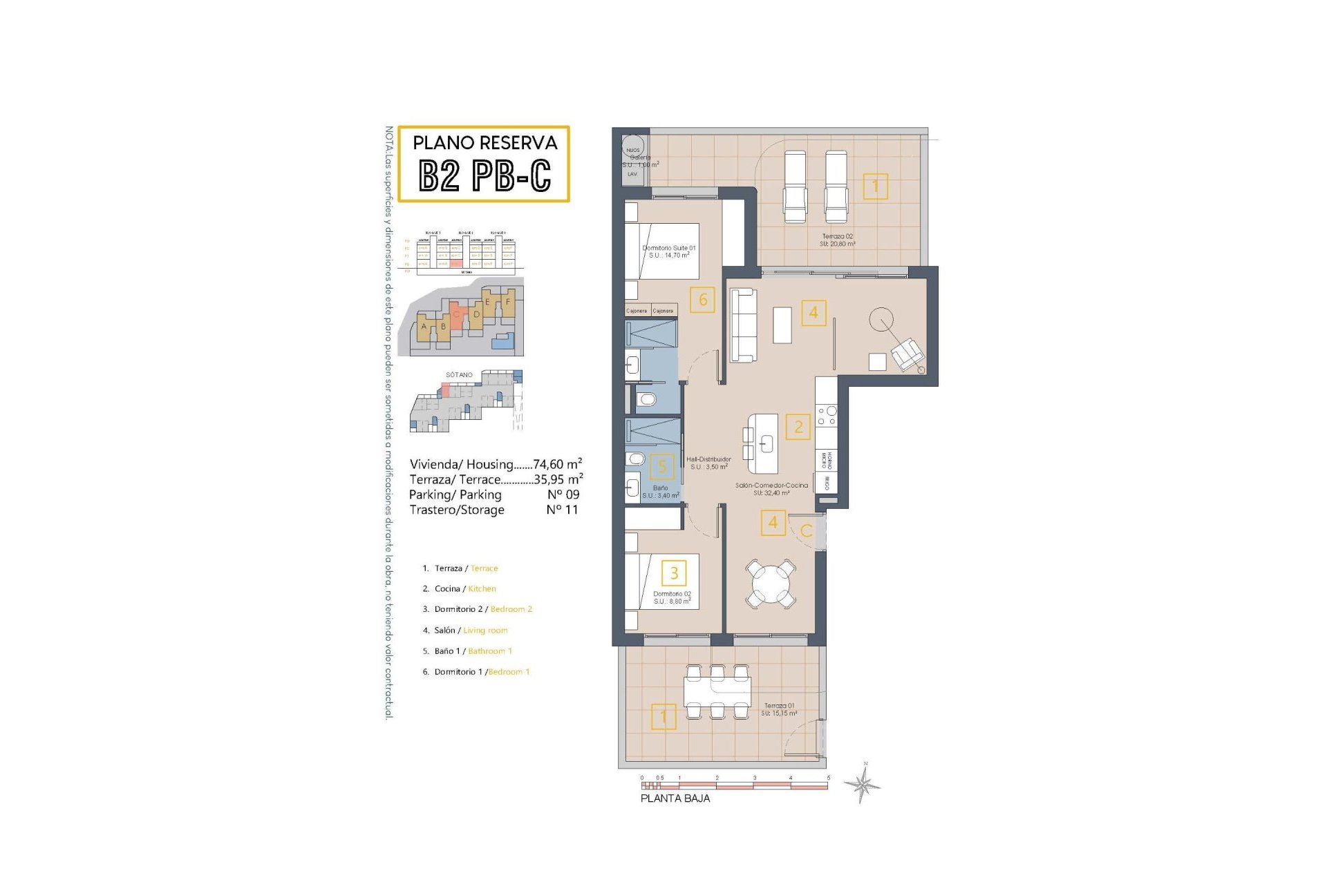 New Build - Apartment / flat -
Los Alcázares - Serena Golf