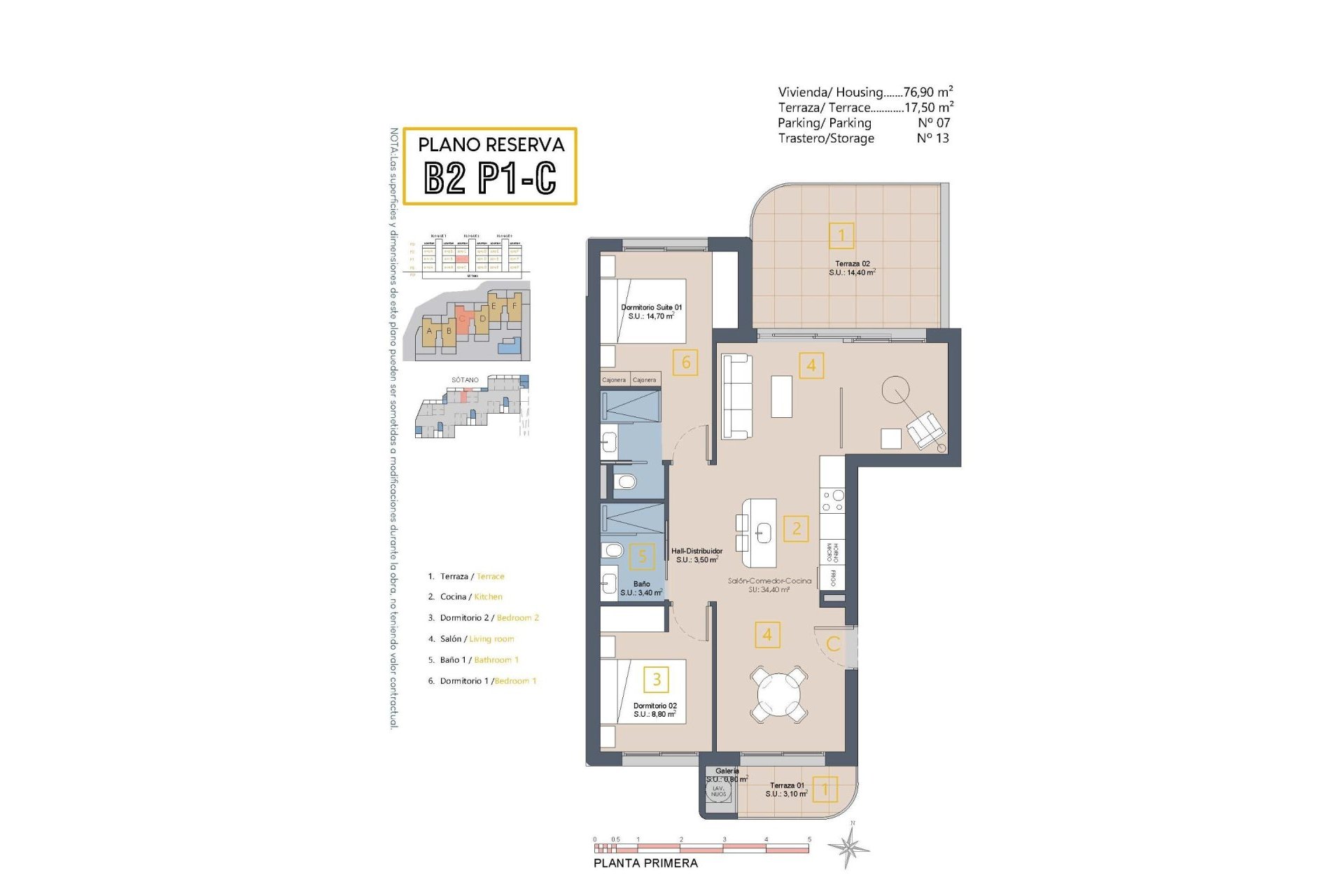 New Build - Apartment / flat -
Los Alcázares - Serena Golf