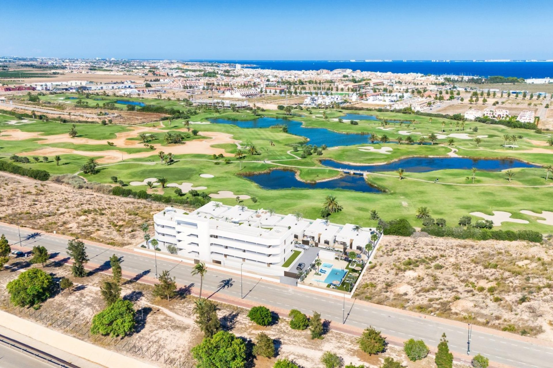 New Build - Apartment / flat -
Los Alcázares - Serena Golf