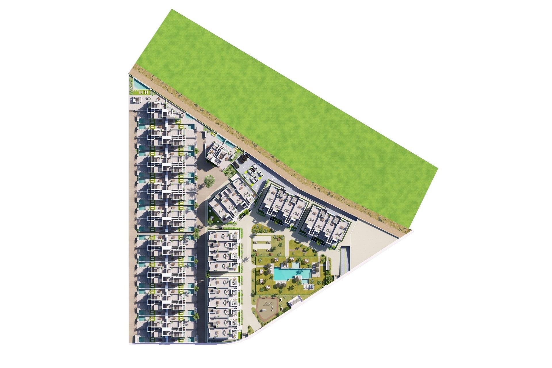 New Build - Apartment / flat -
Los Alcázares - Serena Golf