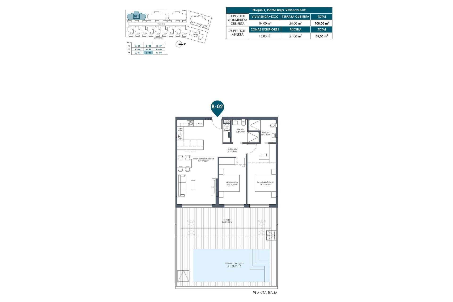 New Build - Apartment / flat -
Los Alcázares - Serena Golf