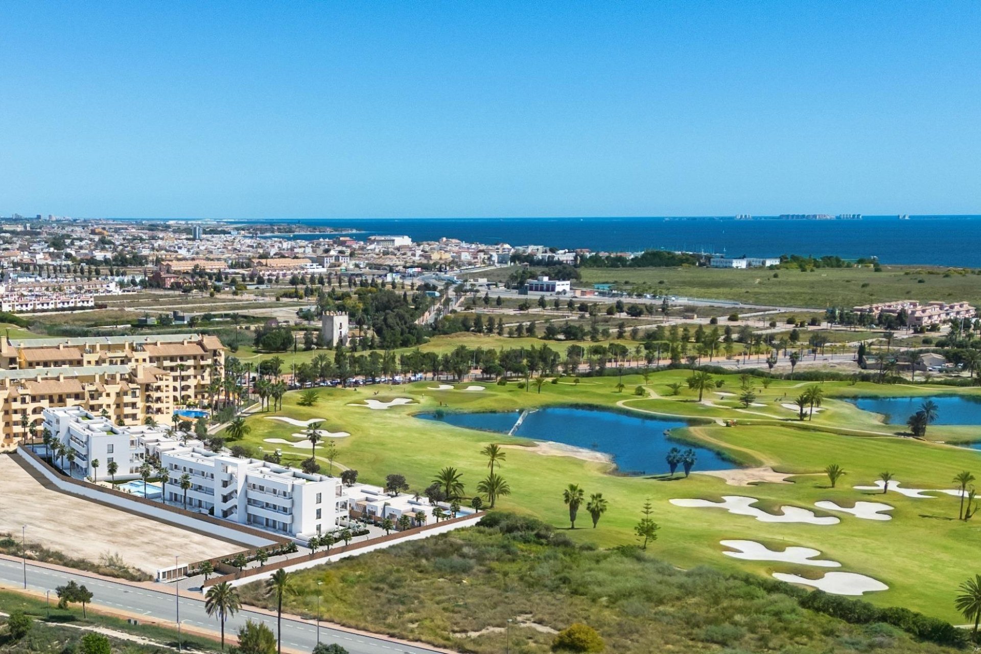 New Build - Apartment / flat -
Los Alcázares - Serena Golf