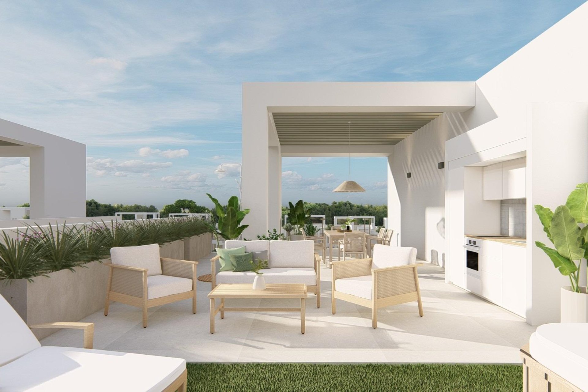 New Build - Apartment / flat -
Los Alcázares - Serena Golf