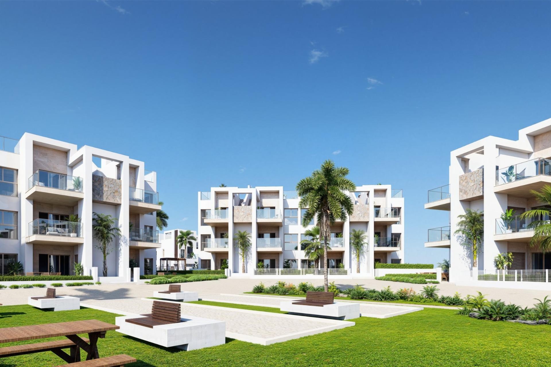 New Build - Apartment / flat -
Los Alcázares - Serena Golf