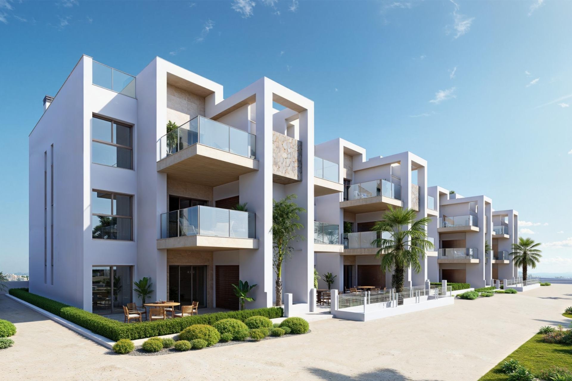 New Build - Apartment / flat -
Los Alcázares - Serena Golf