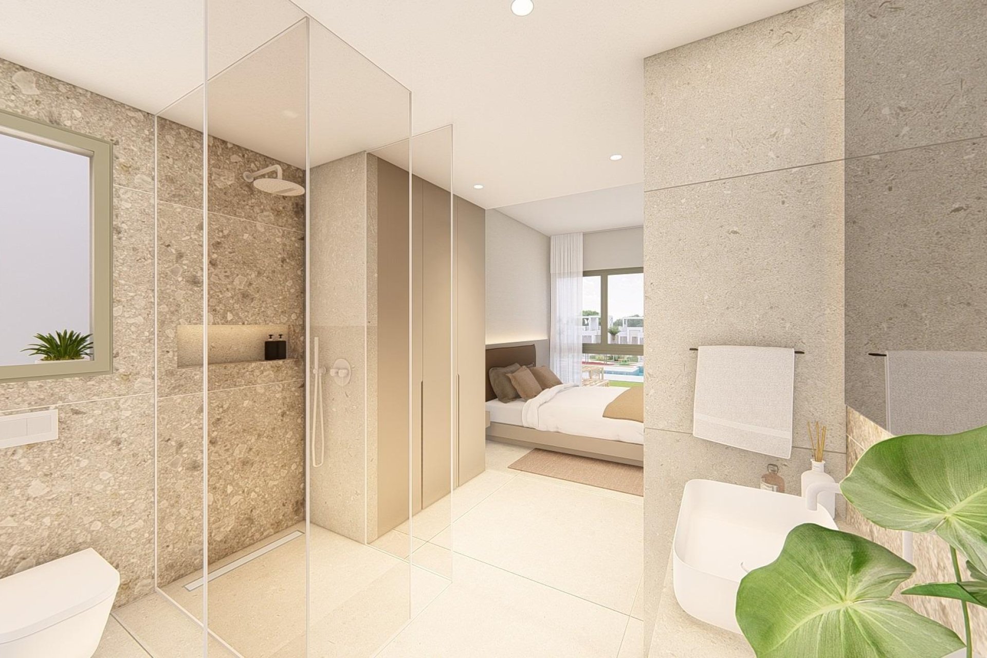 New Build - Apartment / flat -
Los Alcázares - Serena Golf
