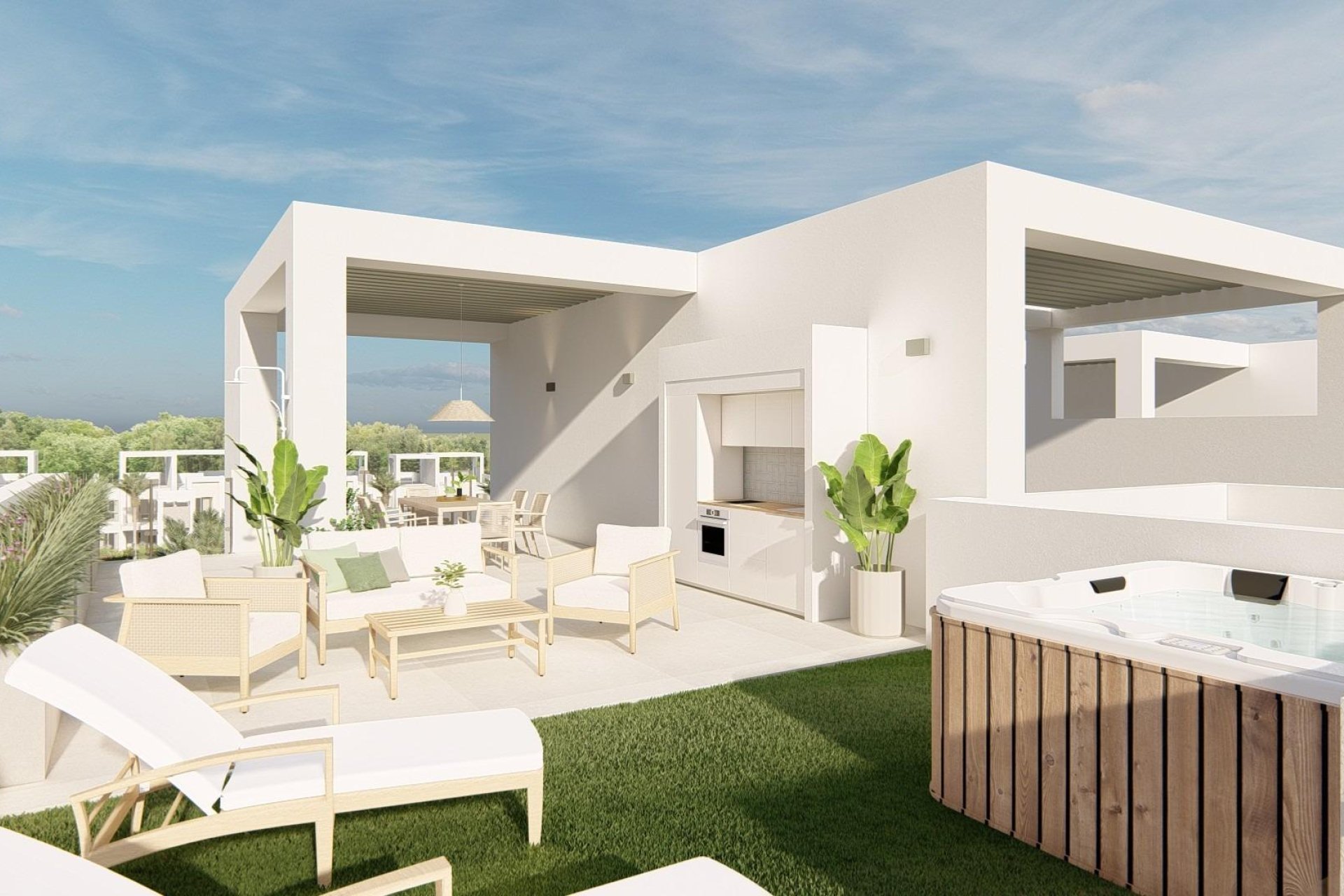 New Build - Apartment / flat -
Los Alcázares - Serena Golf