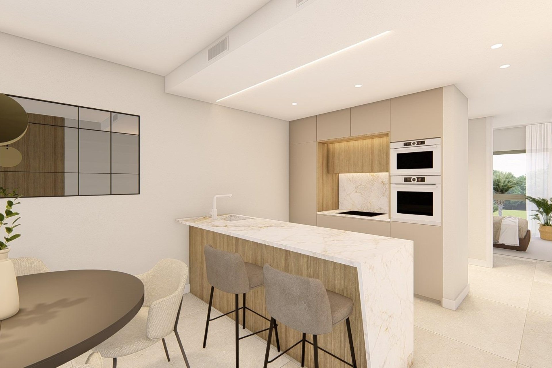 New Build - Apartment / flat -
Los Alcázares - Serena Golf
