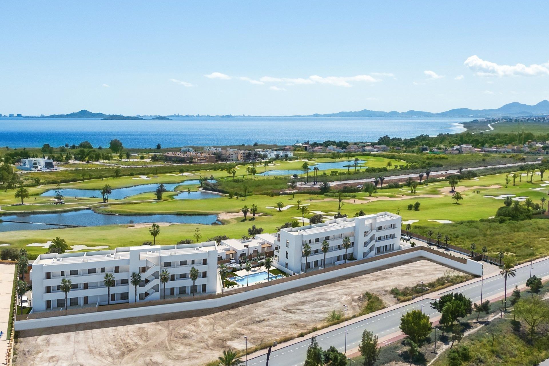 New Build - Apartment / flat -
Los Alcázares - Serena Golf