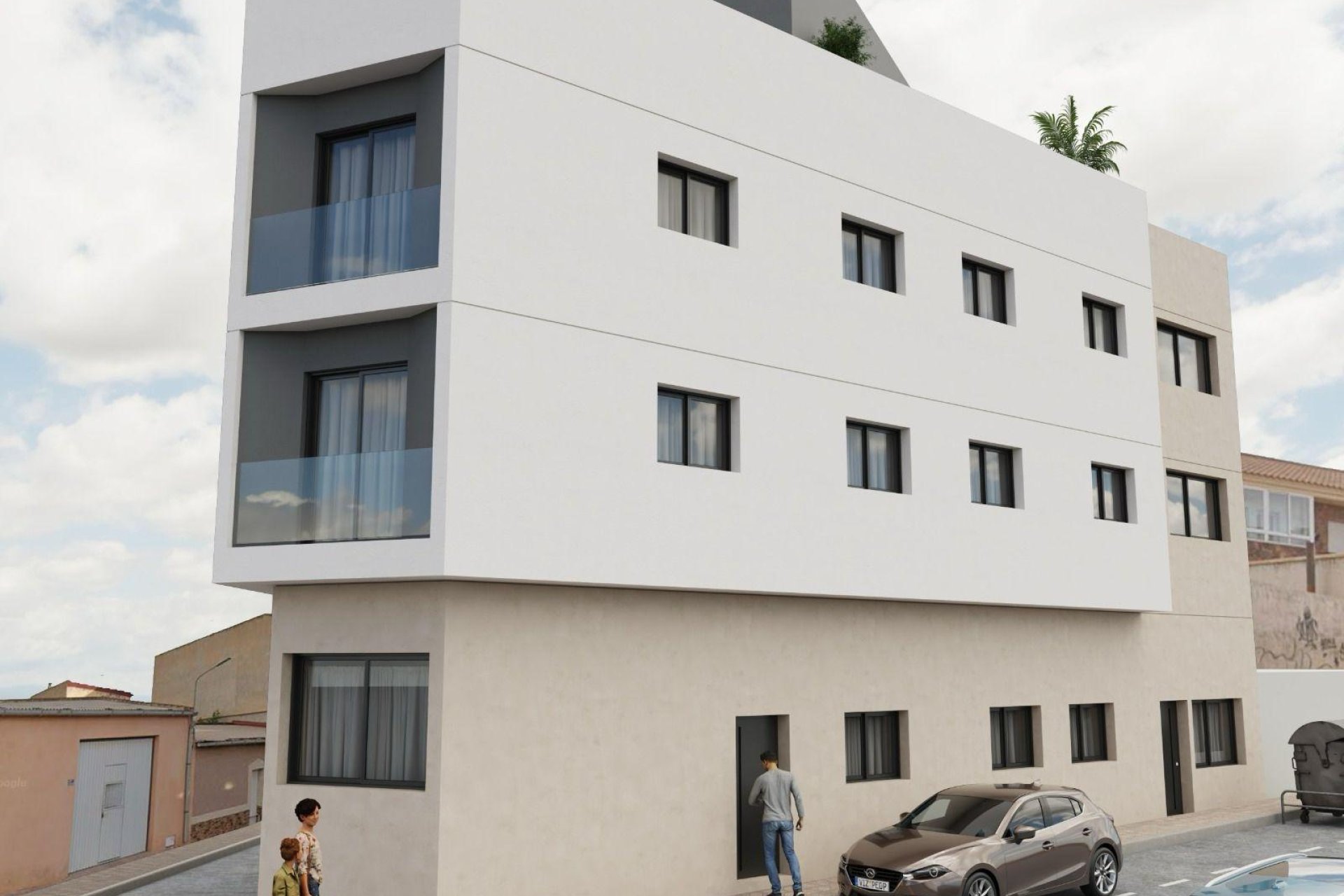 New Build - Apartment / flat -
Mazarron - pueblo
