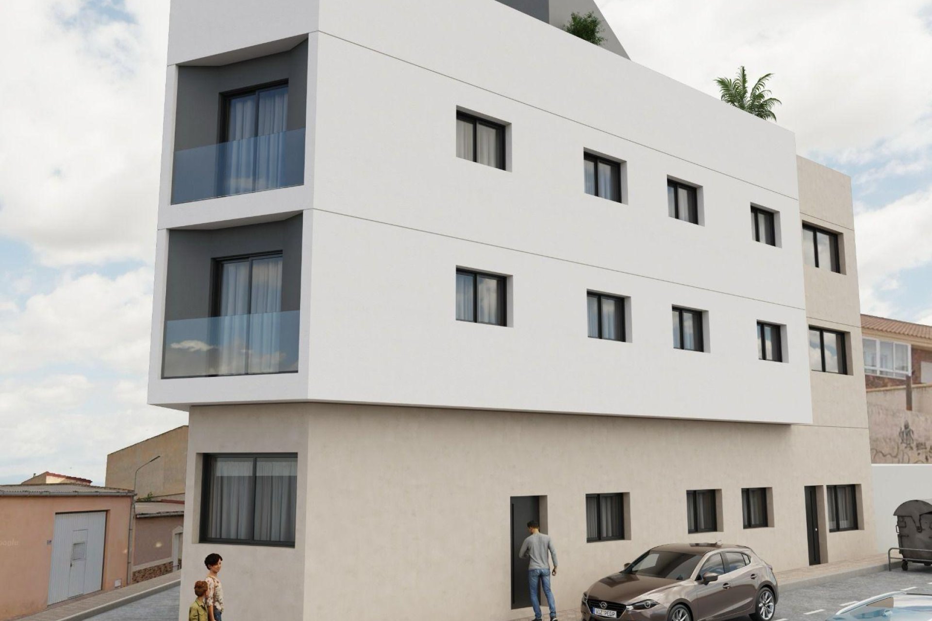 New Build - Apartment / flat -
Mazarron - pueblo