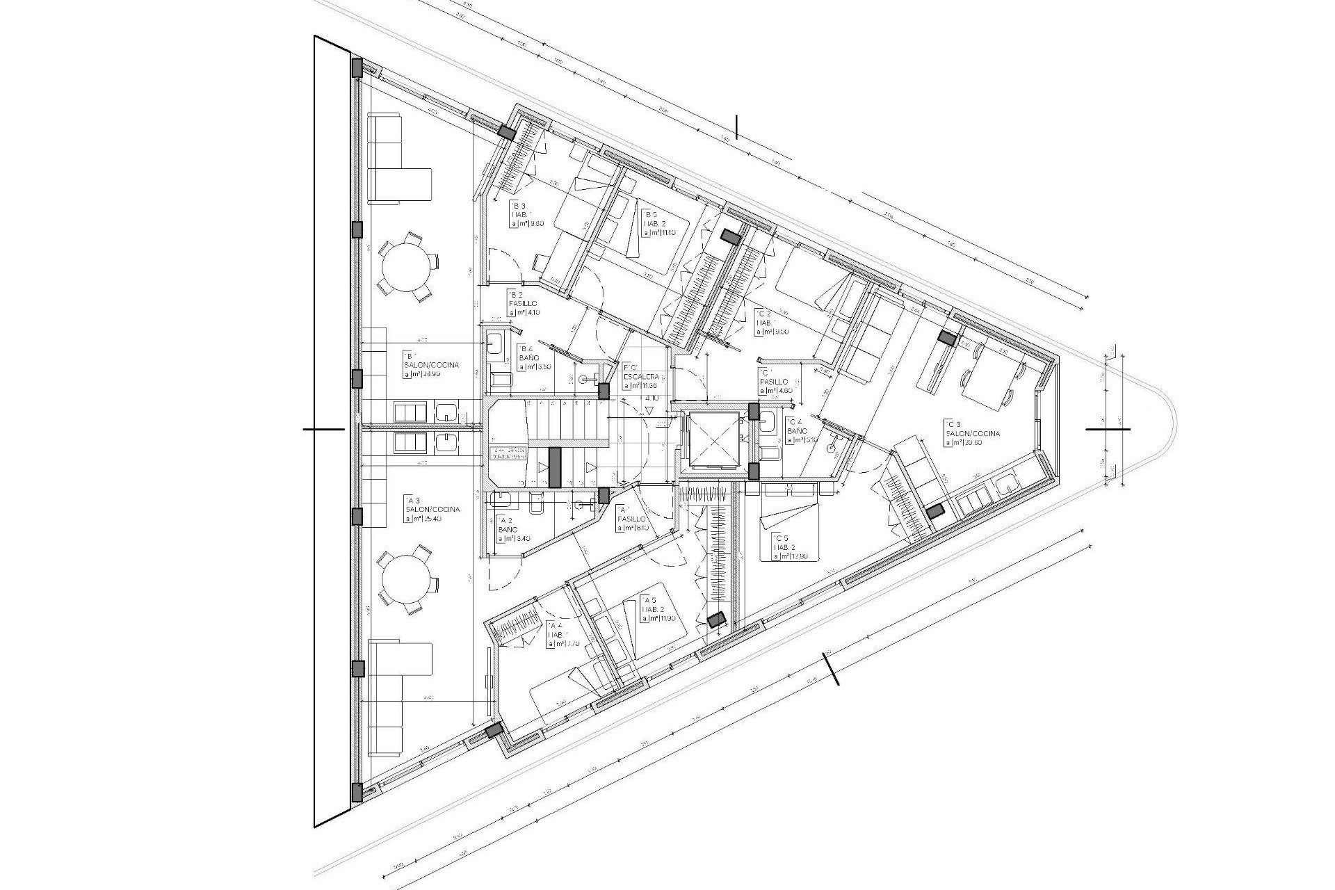 New Build - Apartment / flat -
Mazarron - pueblo