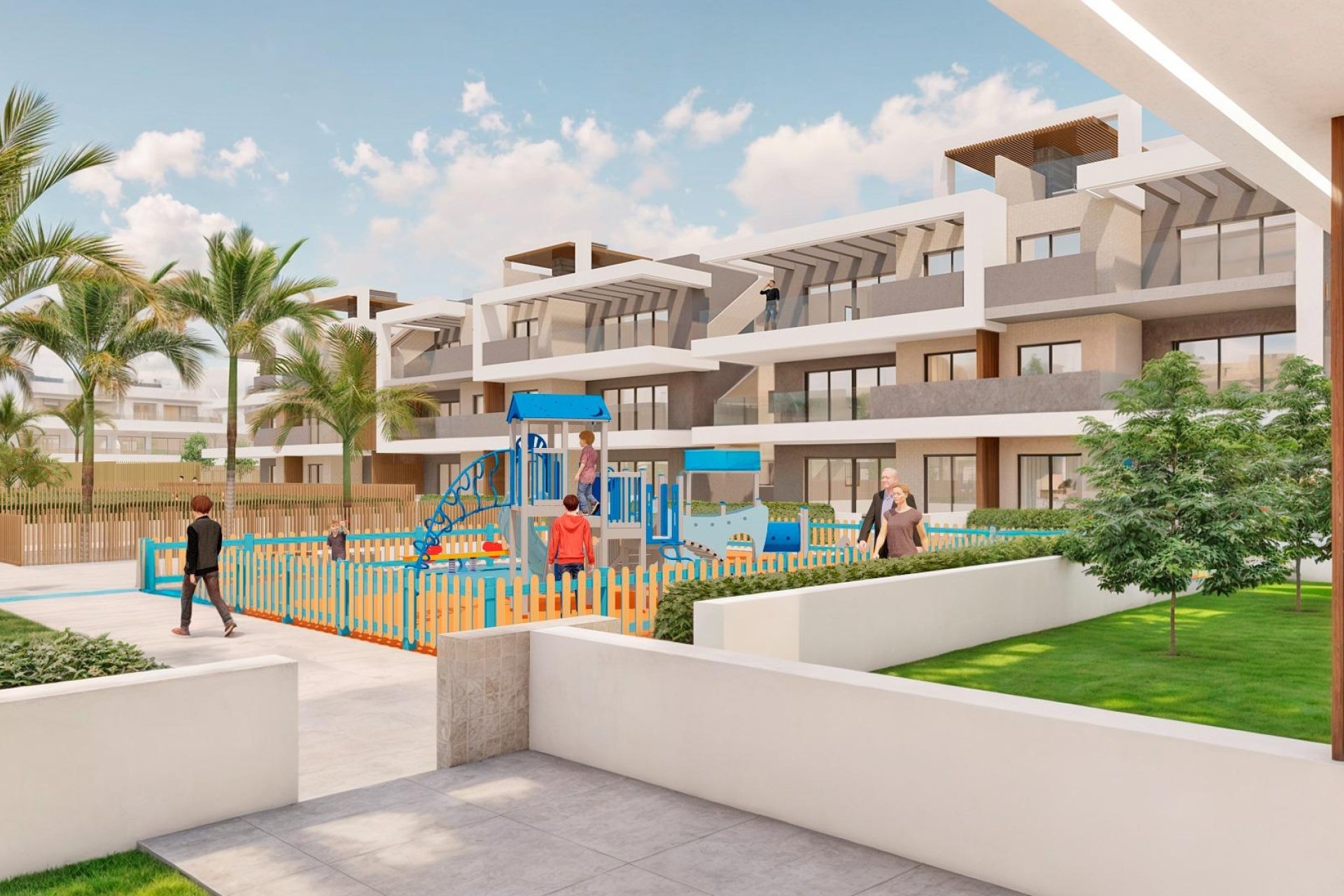 New Build - Apartment / flat -
Pilar de la Horadada - Playa de las Higuericas