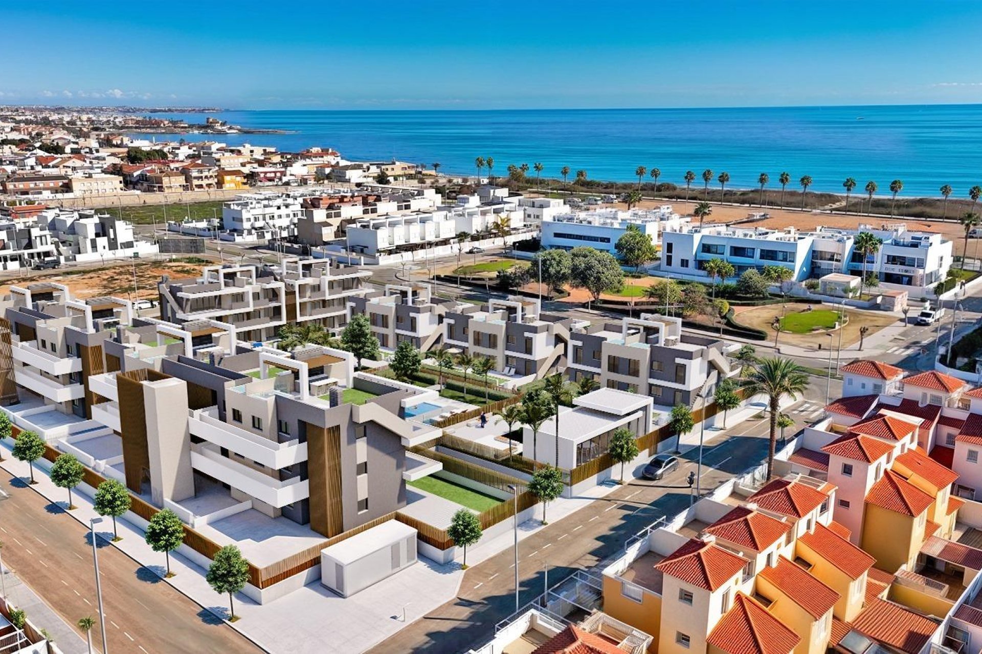 New Build - Apartment / flat -
Pilar de la Horadada - Playa de las Higuericas