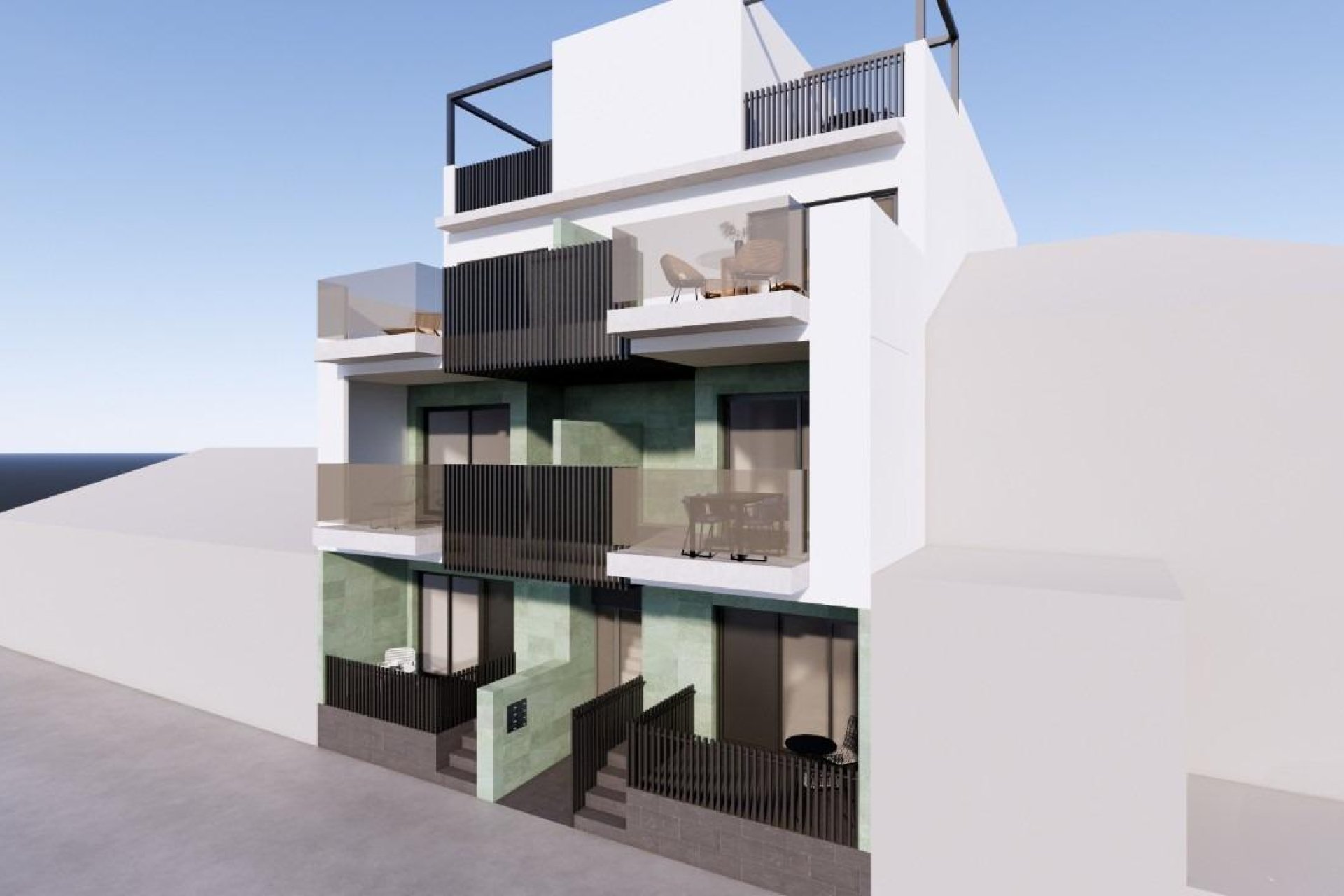 New Build - Apartment / flat -
Pilar de la Horadada - Torre De La Horadada